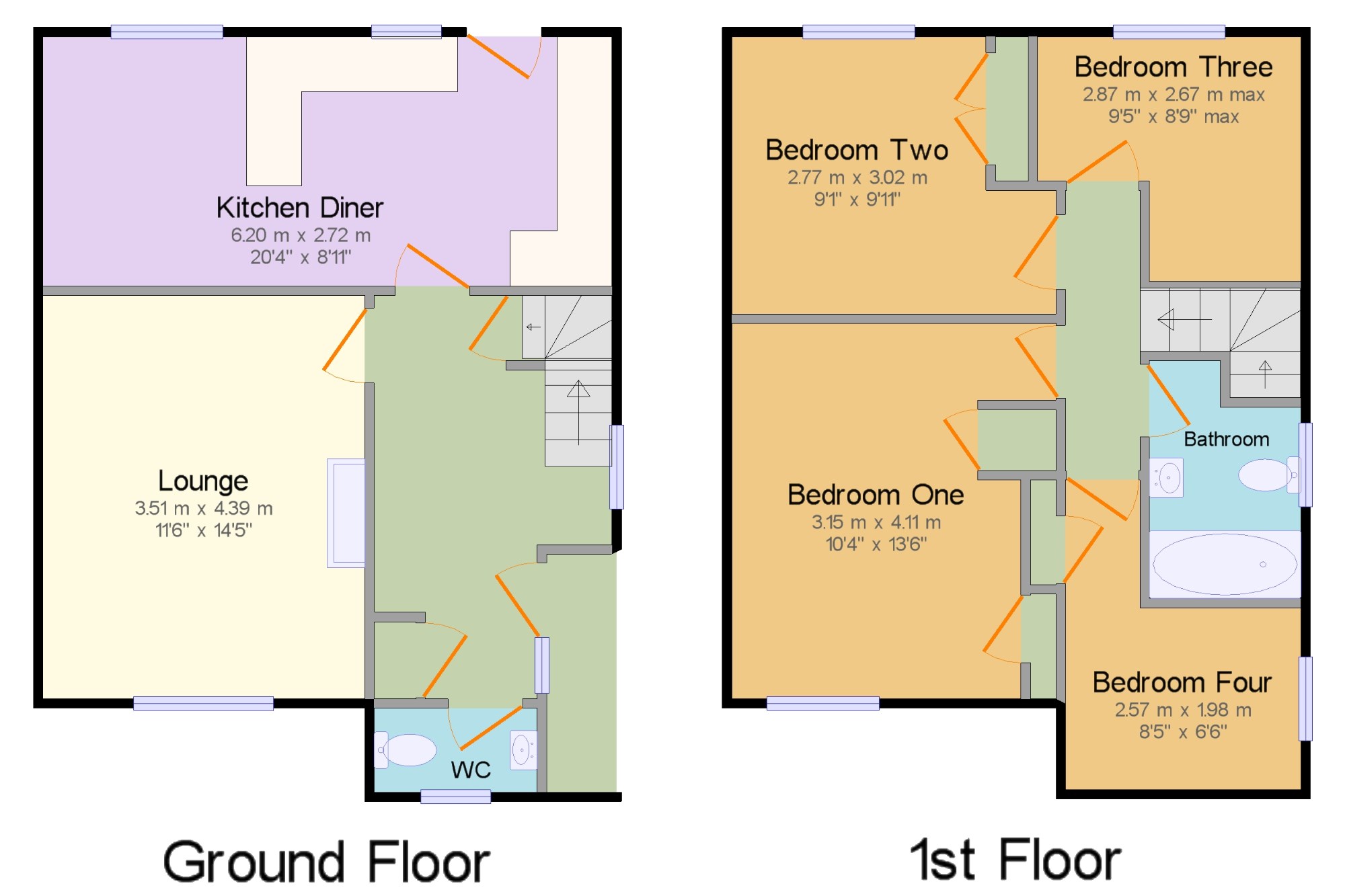 4 Bedrooms End terrace house for sale in Heybridge, Maldon, Essex CM9