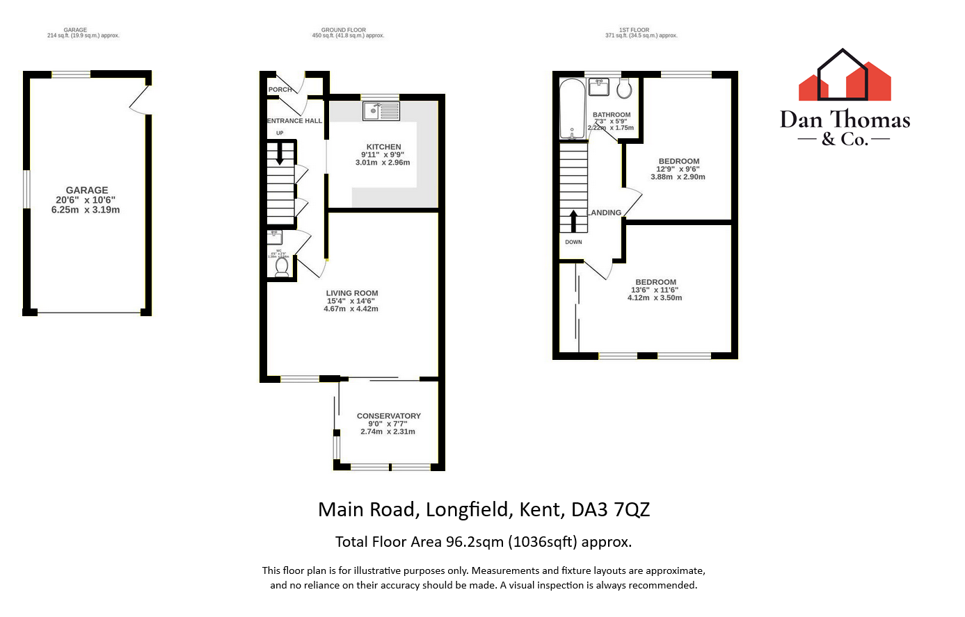 48D, Main Road, Kent floorplan