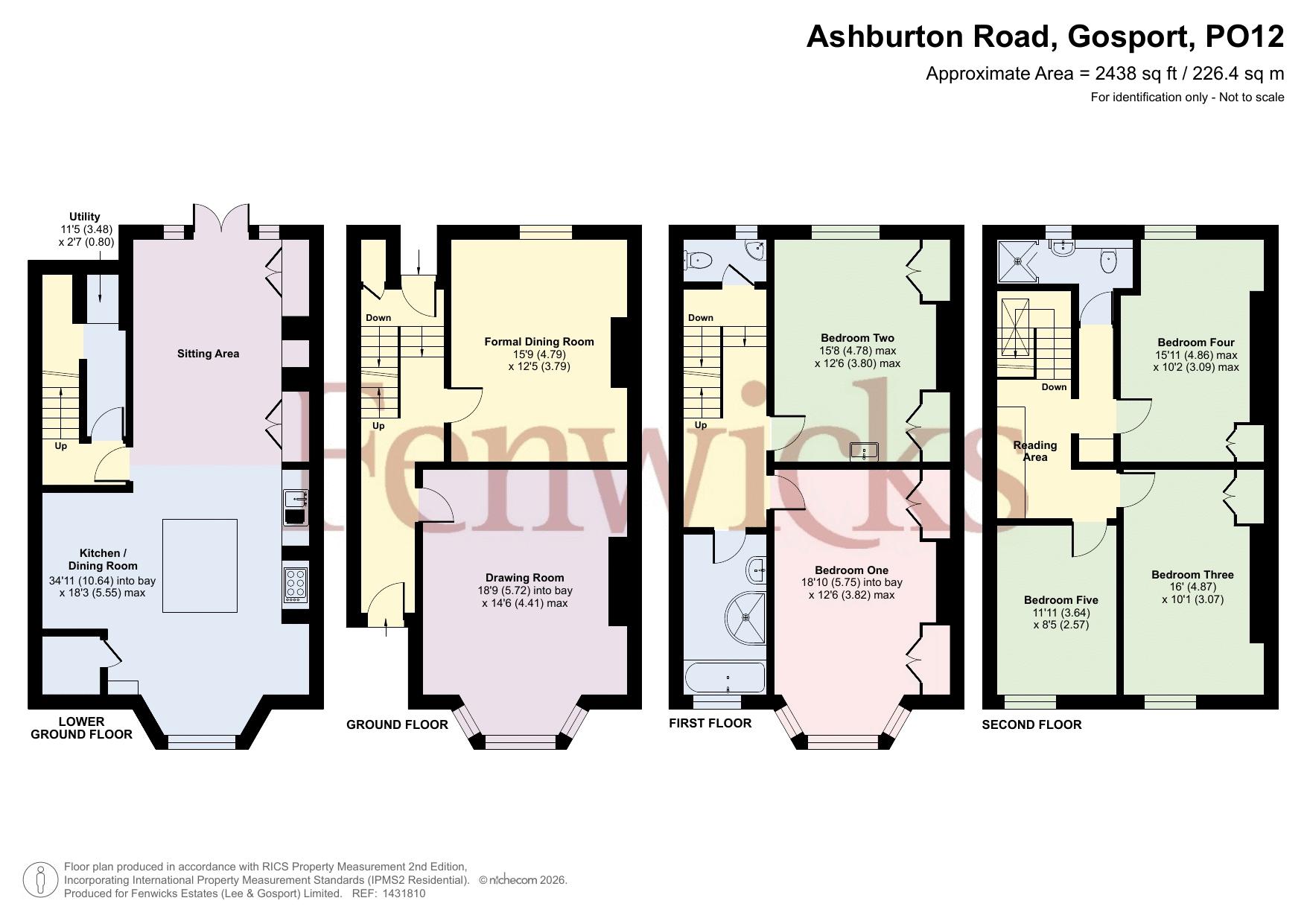 22, Ashburton Road, Gosport floorplan
