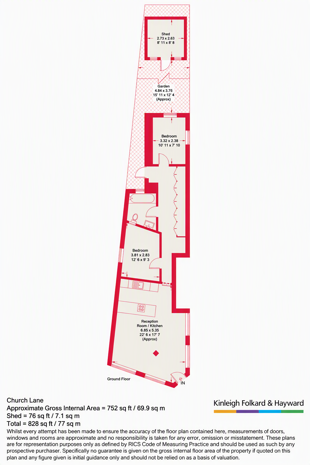 Church Lane, East Finchley floorplan