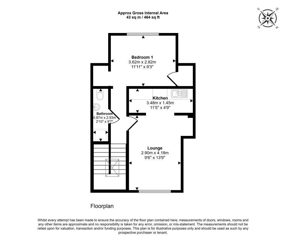 Carisbrooke Road, St. Leonards-on-Sea floorplan