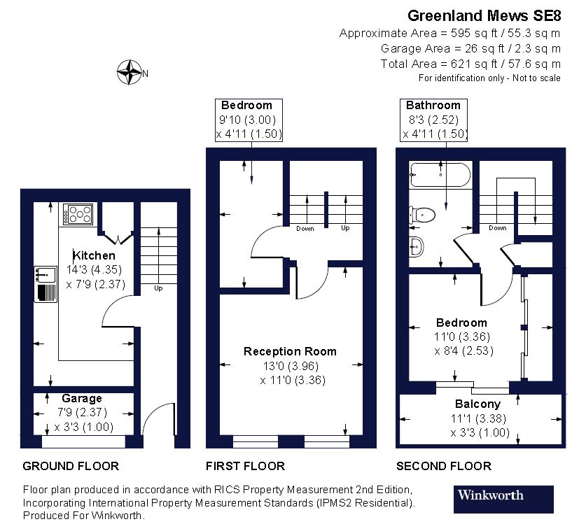37, Greenland Mews, London floorplan