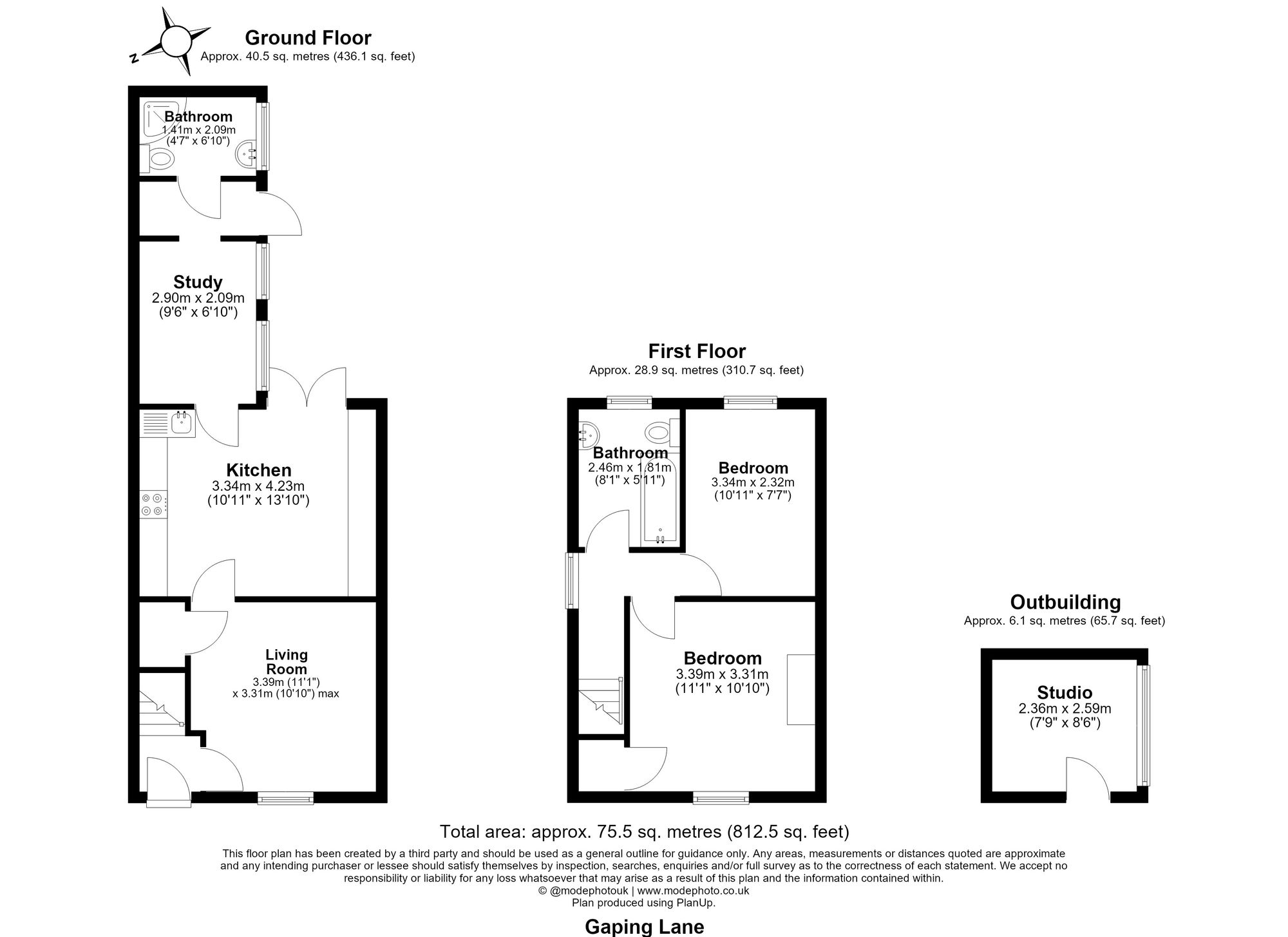 6 Gaping Lane, Hitchin floorplan