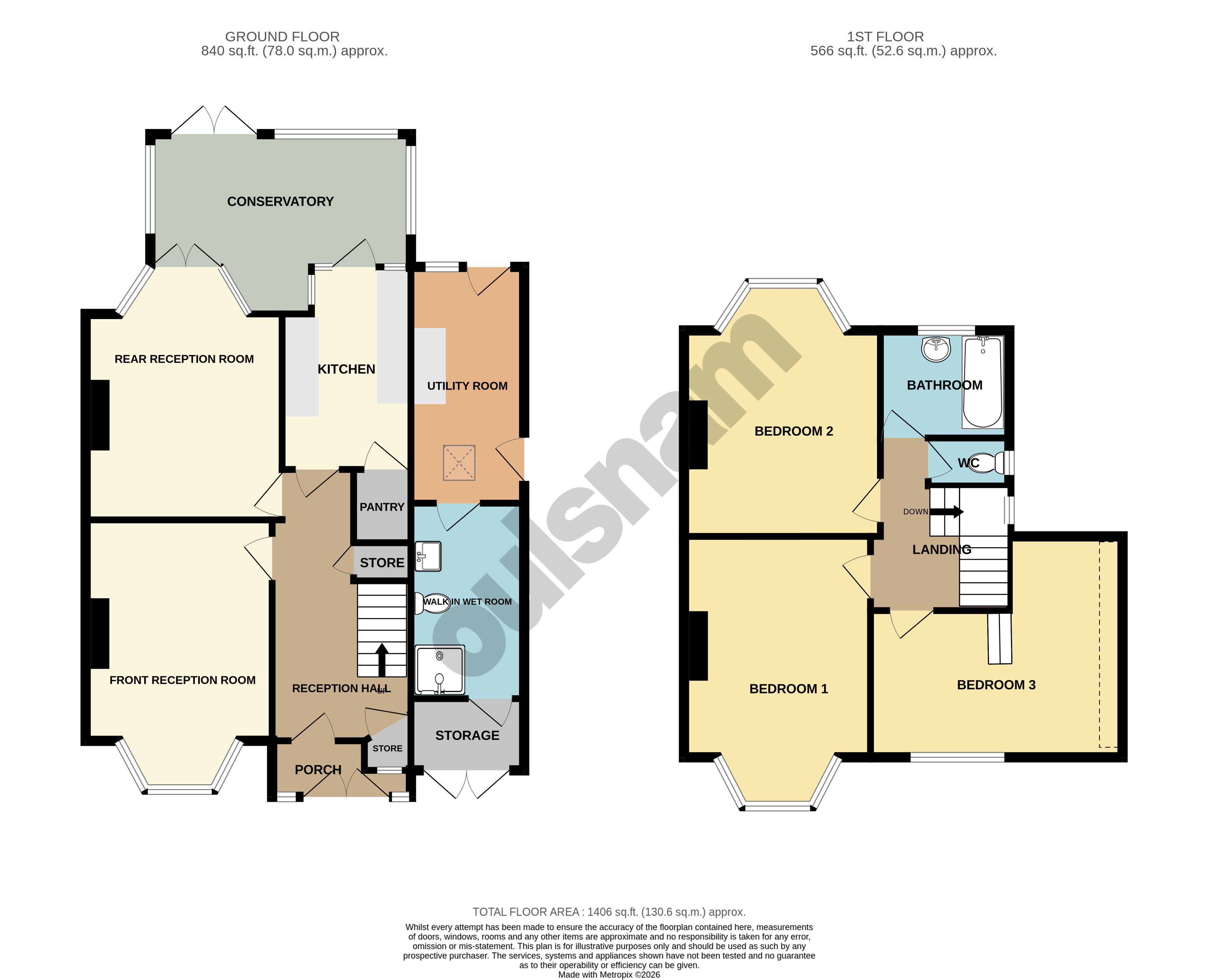 50, Ascot Road, Birmingham floorplan