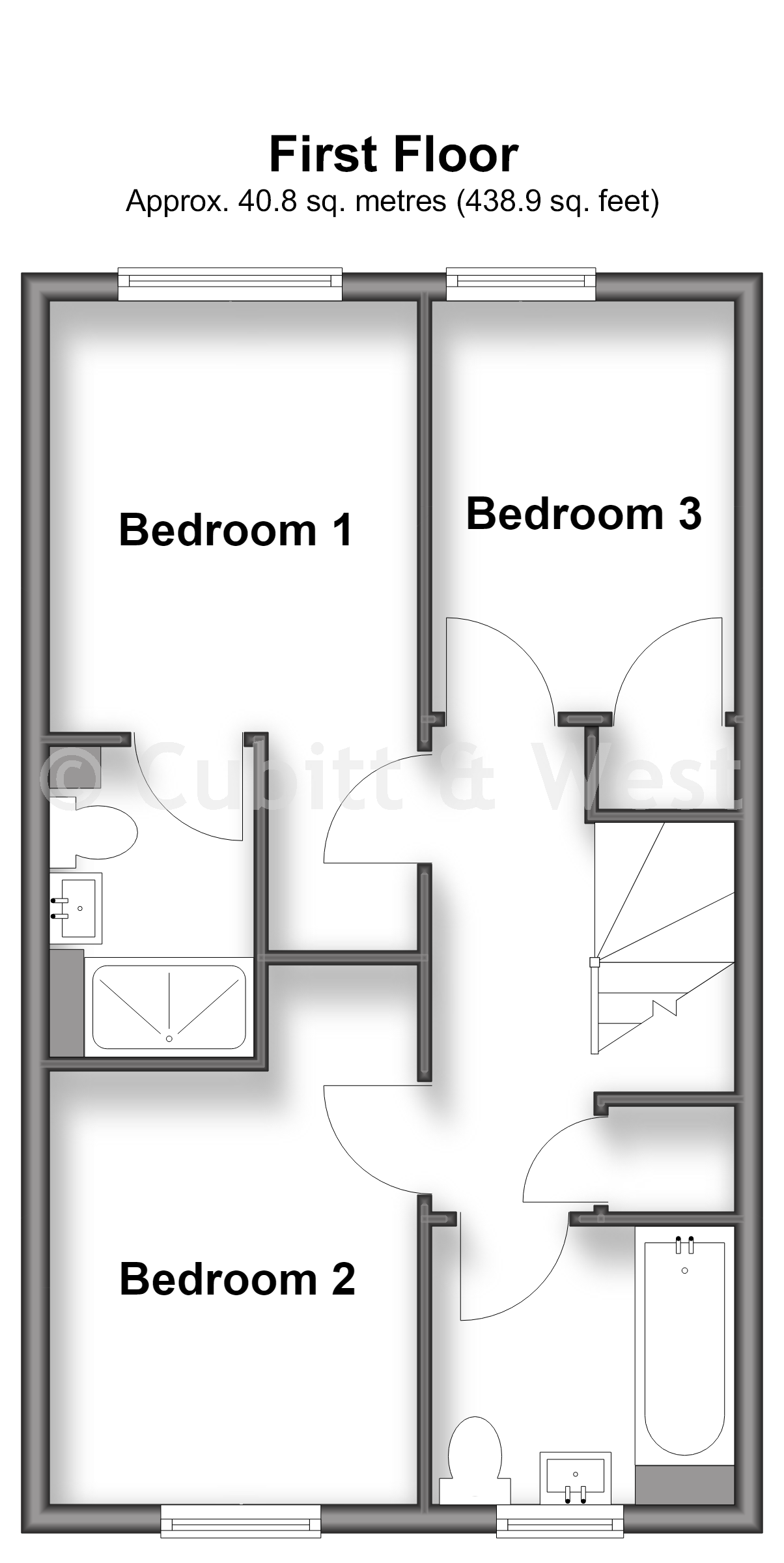 15, Whitegate Way, Chichester floorplan