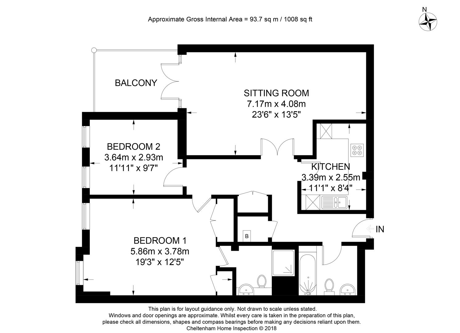 2 Bedrooms Flat for sale in Malvern Road, Cheltenham GL50