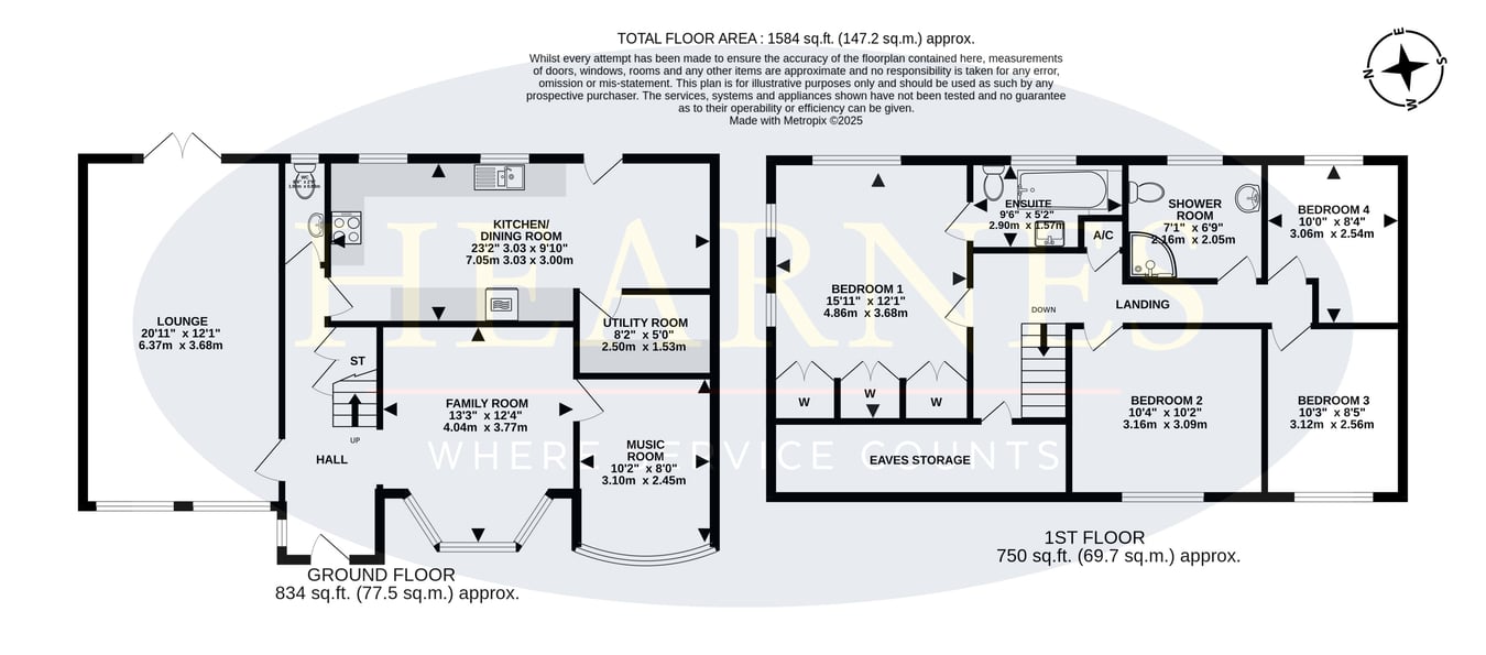 372, New Road, Ferndown floorplan