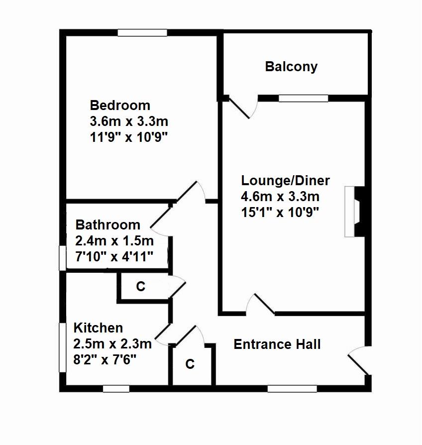 100J, Turbary Park Avenue, Bournemouth floorplan