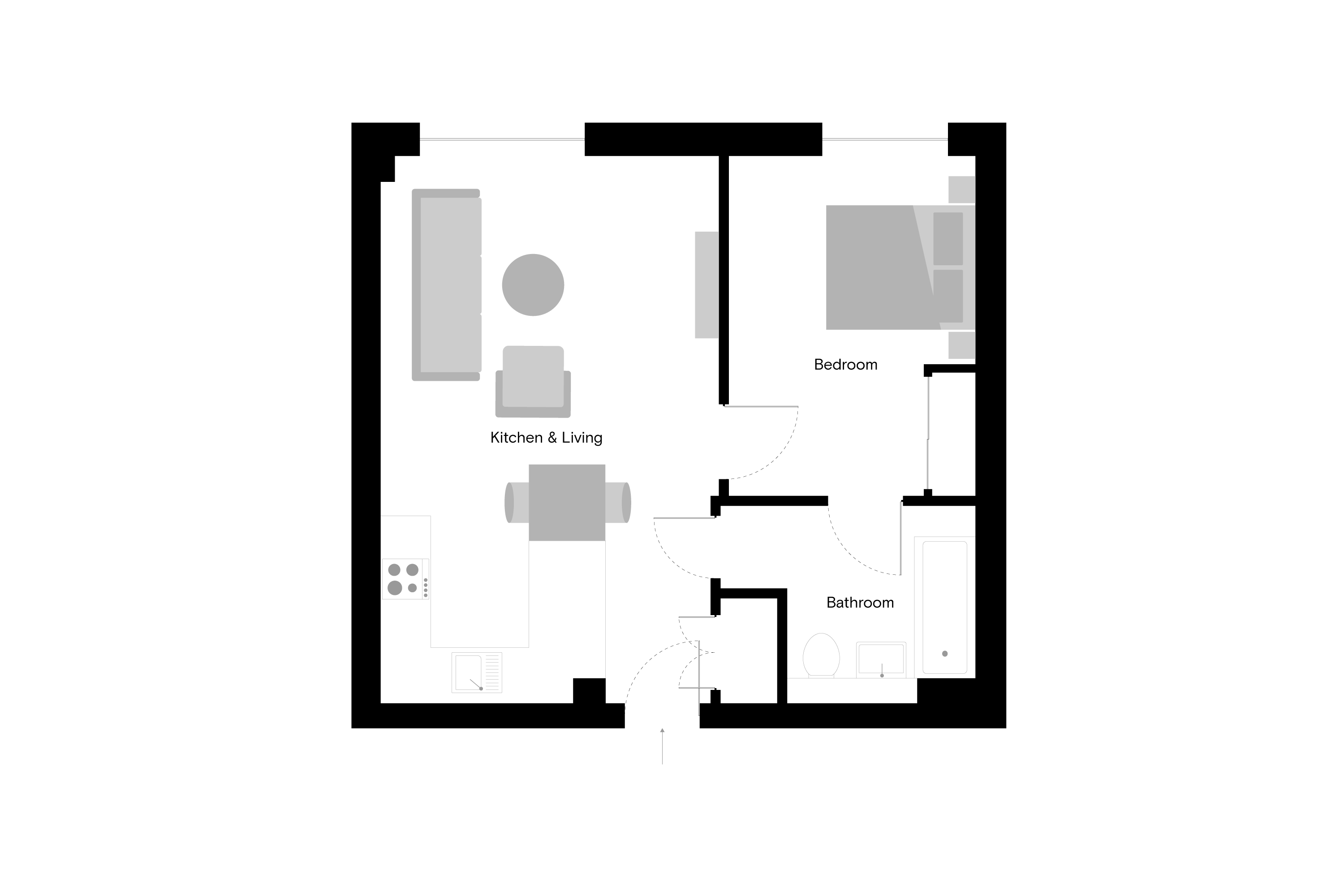 Flat 406, The 93 Highcross Street, Leicester, 4Ay, United