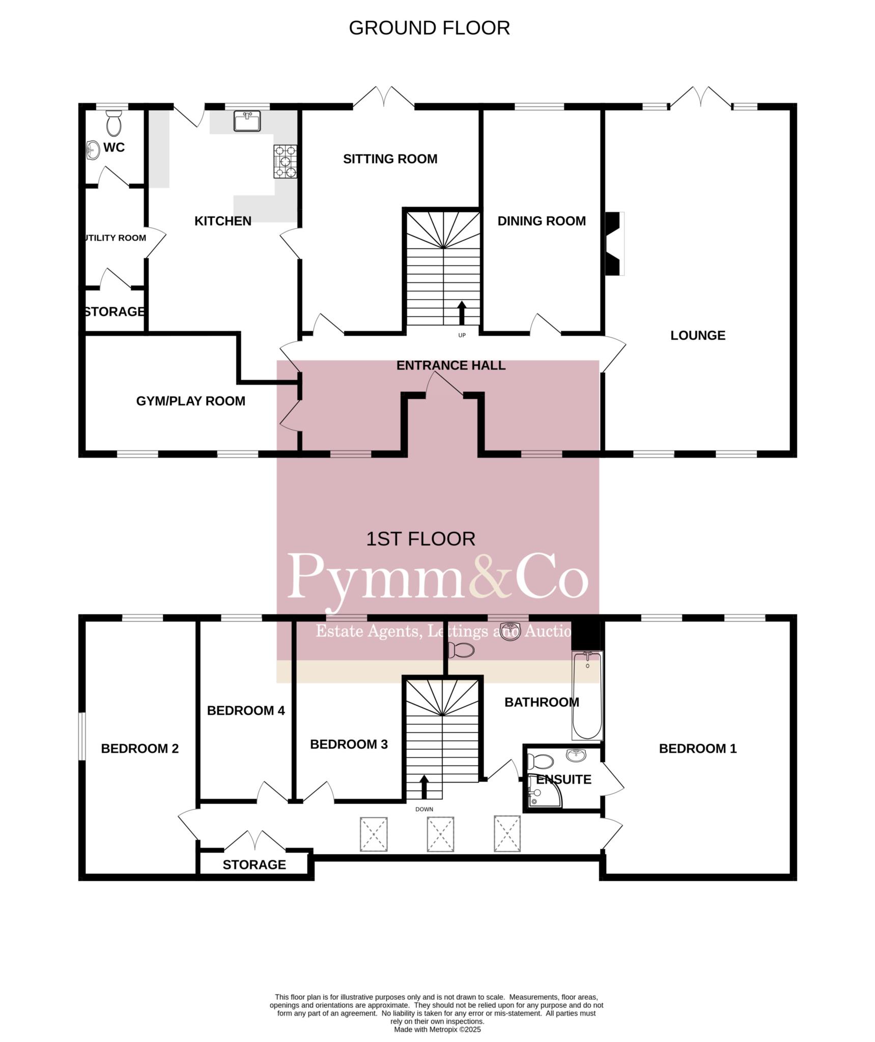 The Allwards, The Street, Norwich floorplan