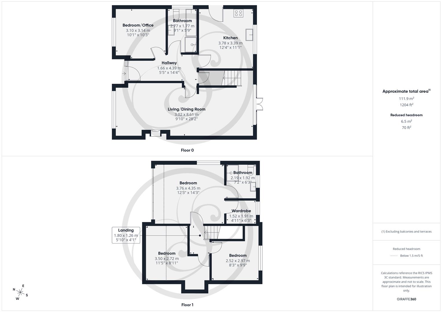 33, St. Matthews Walk, Leeds floorplan