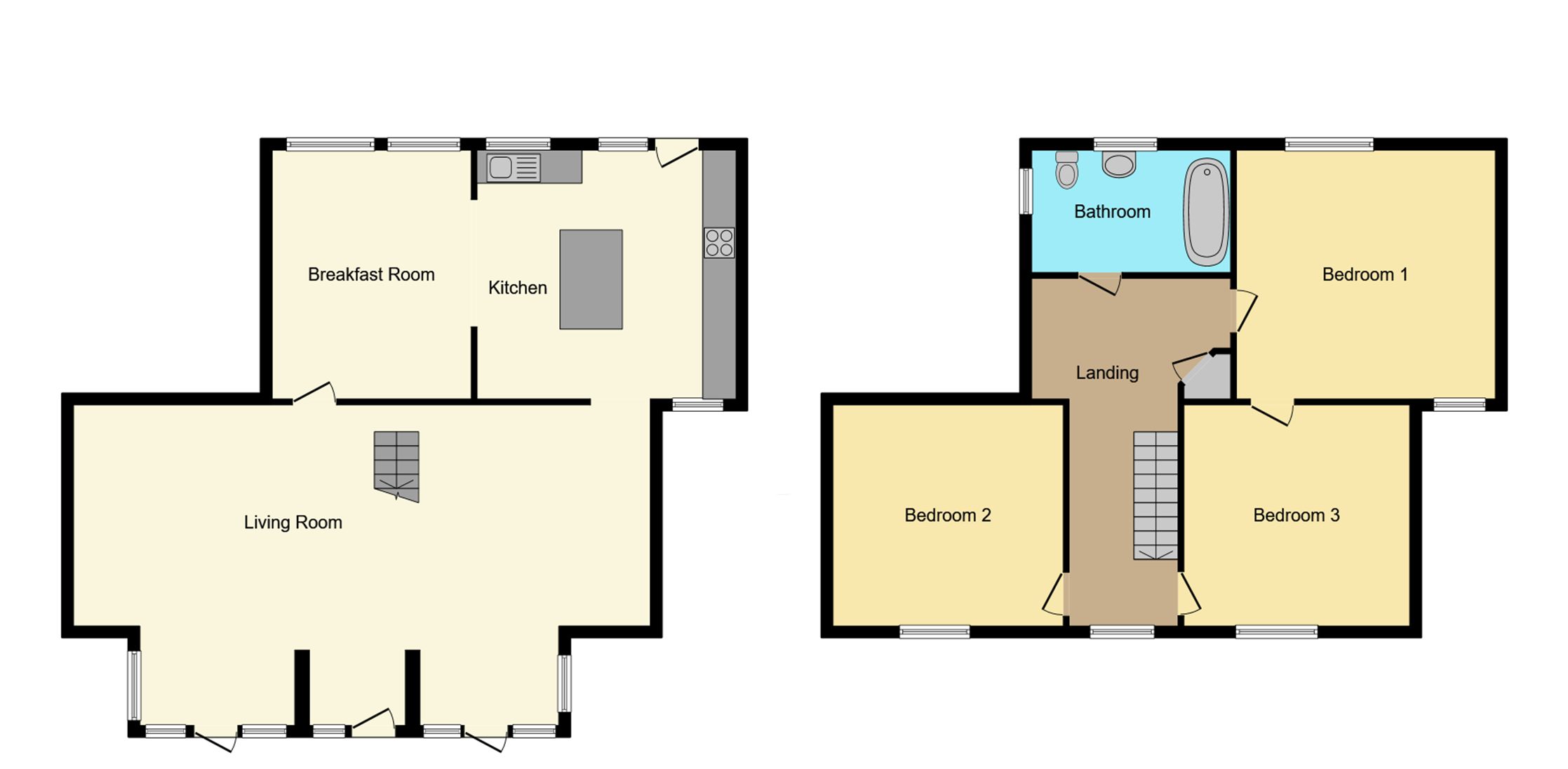 Rose Cottage,, High Street, Ventnor floorplan