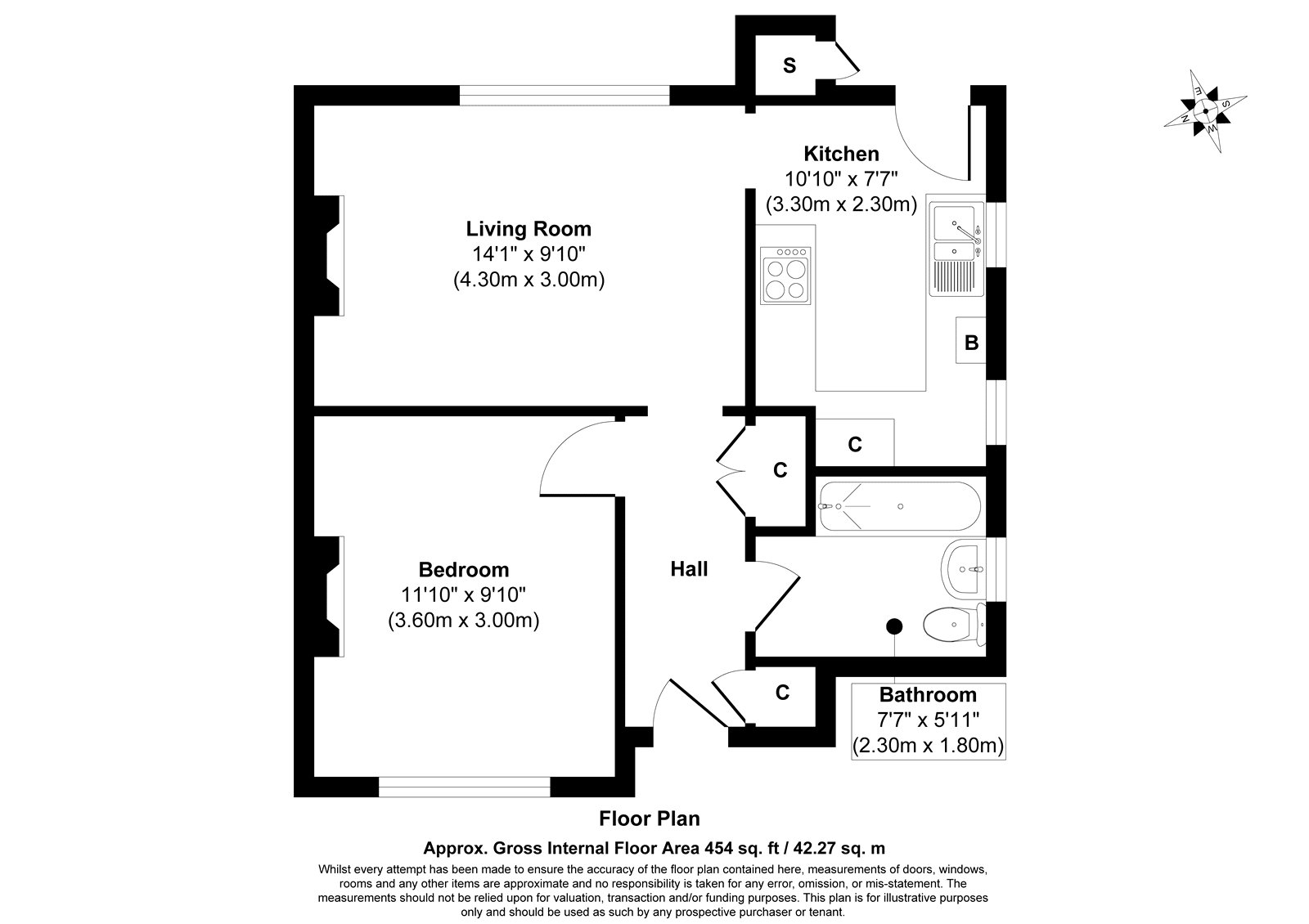 1, Cope Avenue, Cheshire floorplan