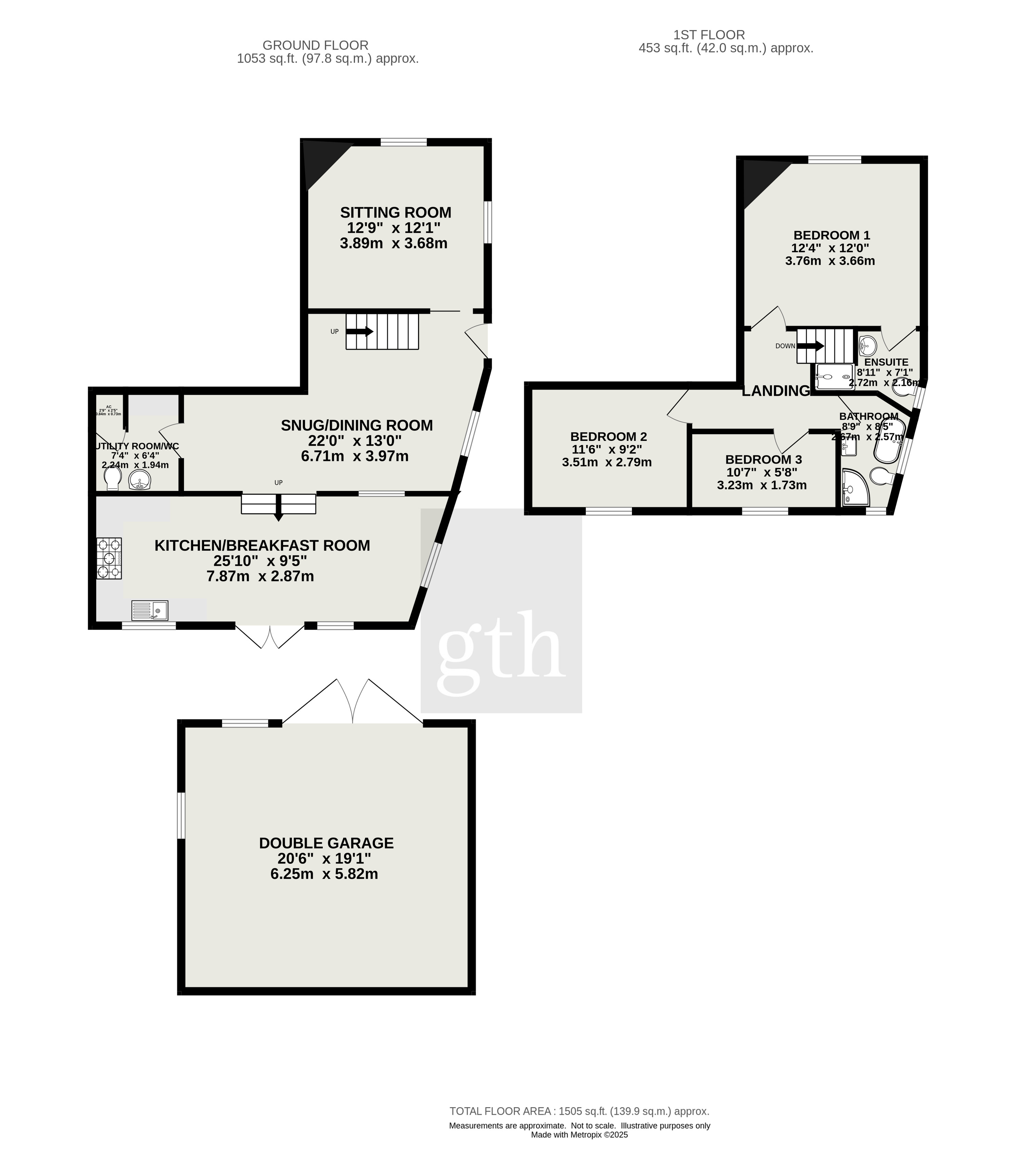 1, Hillside Cottages, Chard floorplan