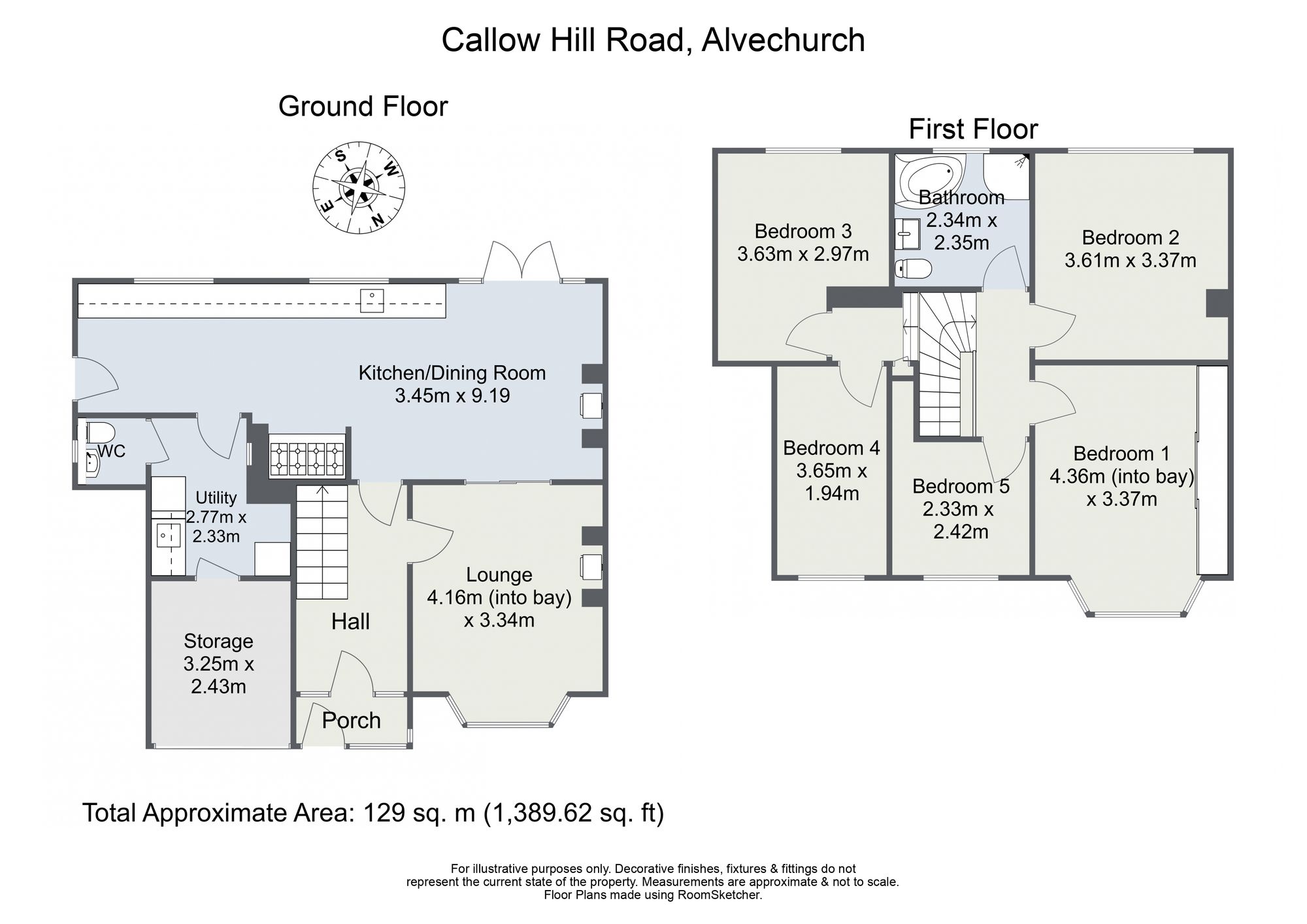 71 Callow Hill Road, Birmingham floorplan