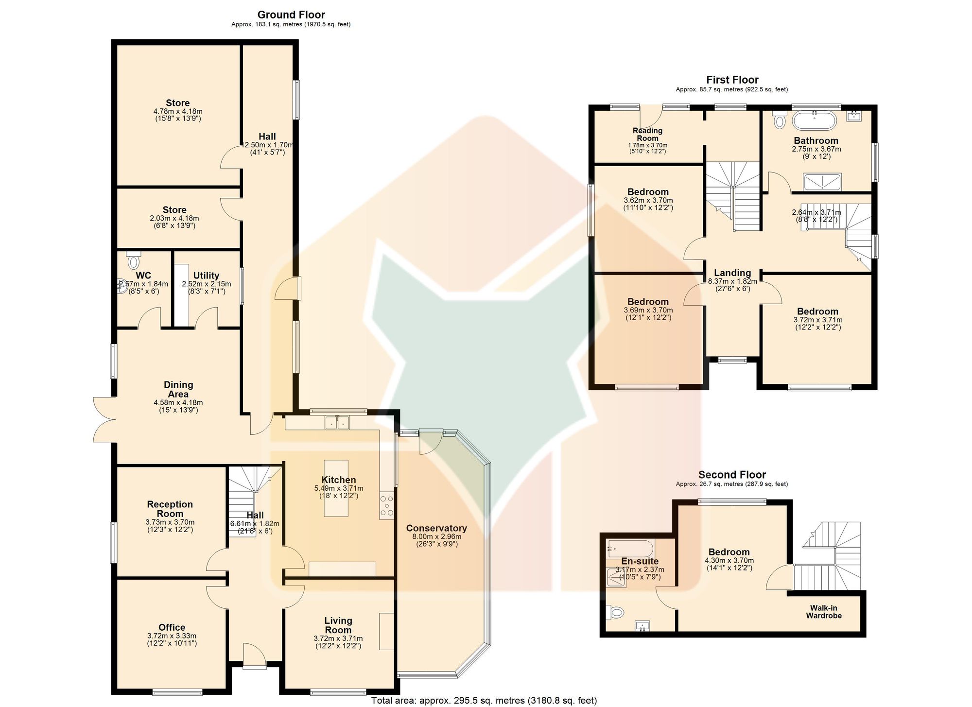 Oatcliffe House, Gainsborough floorplan