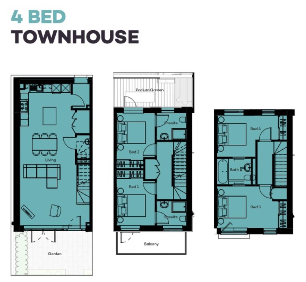 14, Shale Lane, Salford floorplan