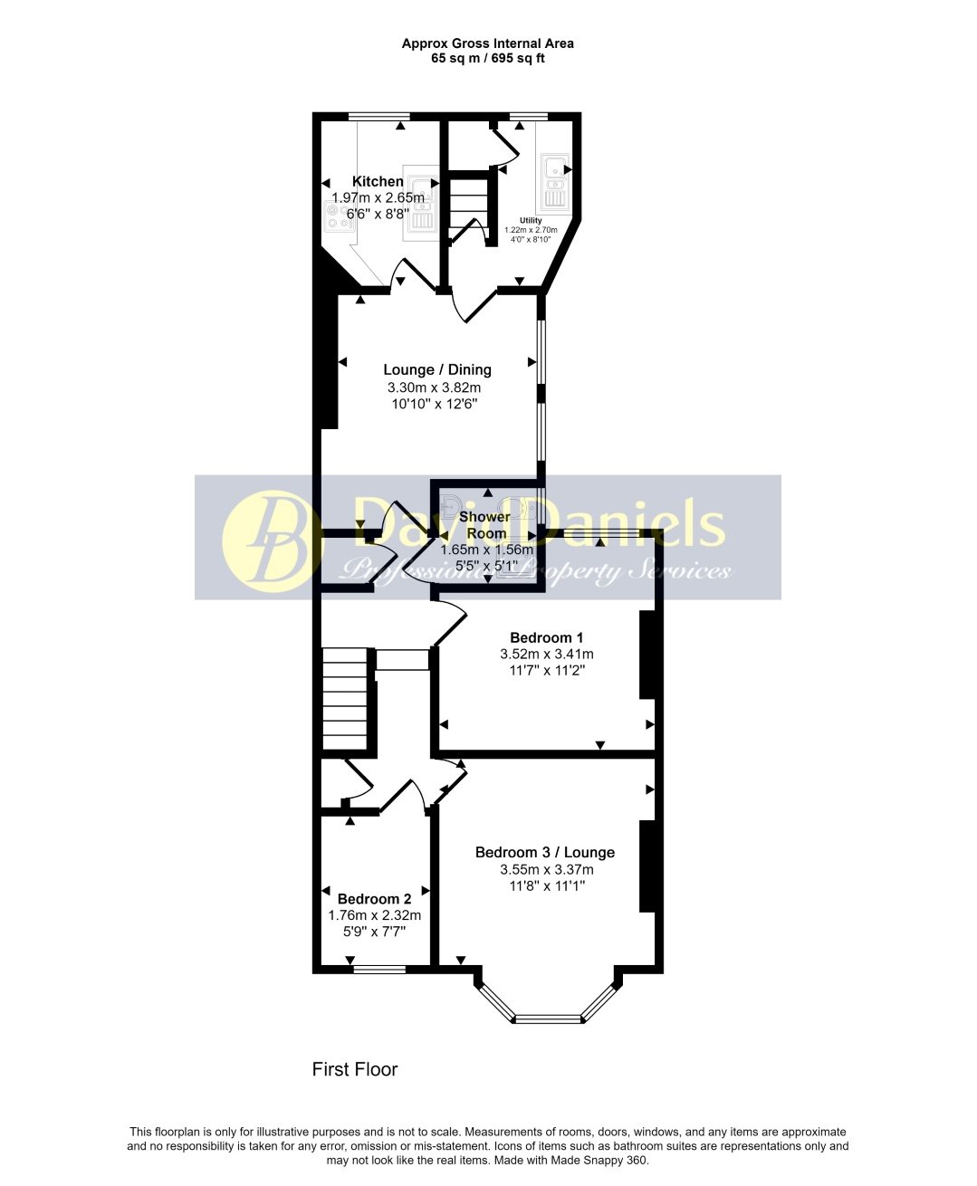 Jersey Road, Leytonstone E11, 3 bedroom flat to rent 66209781