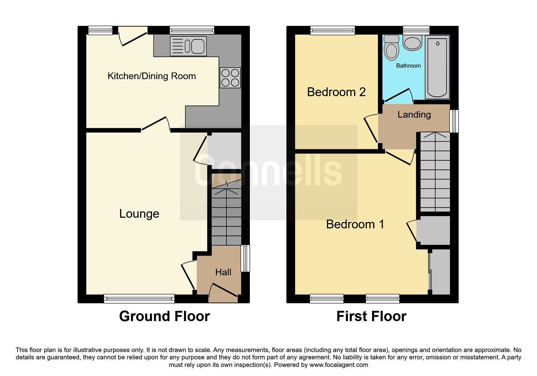 11, Edensor Close, Wolverhampton floorplan