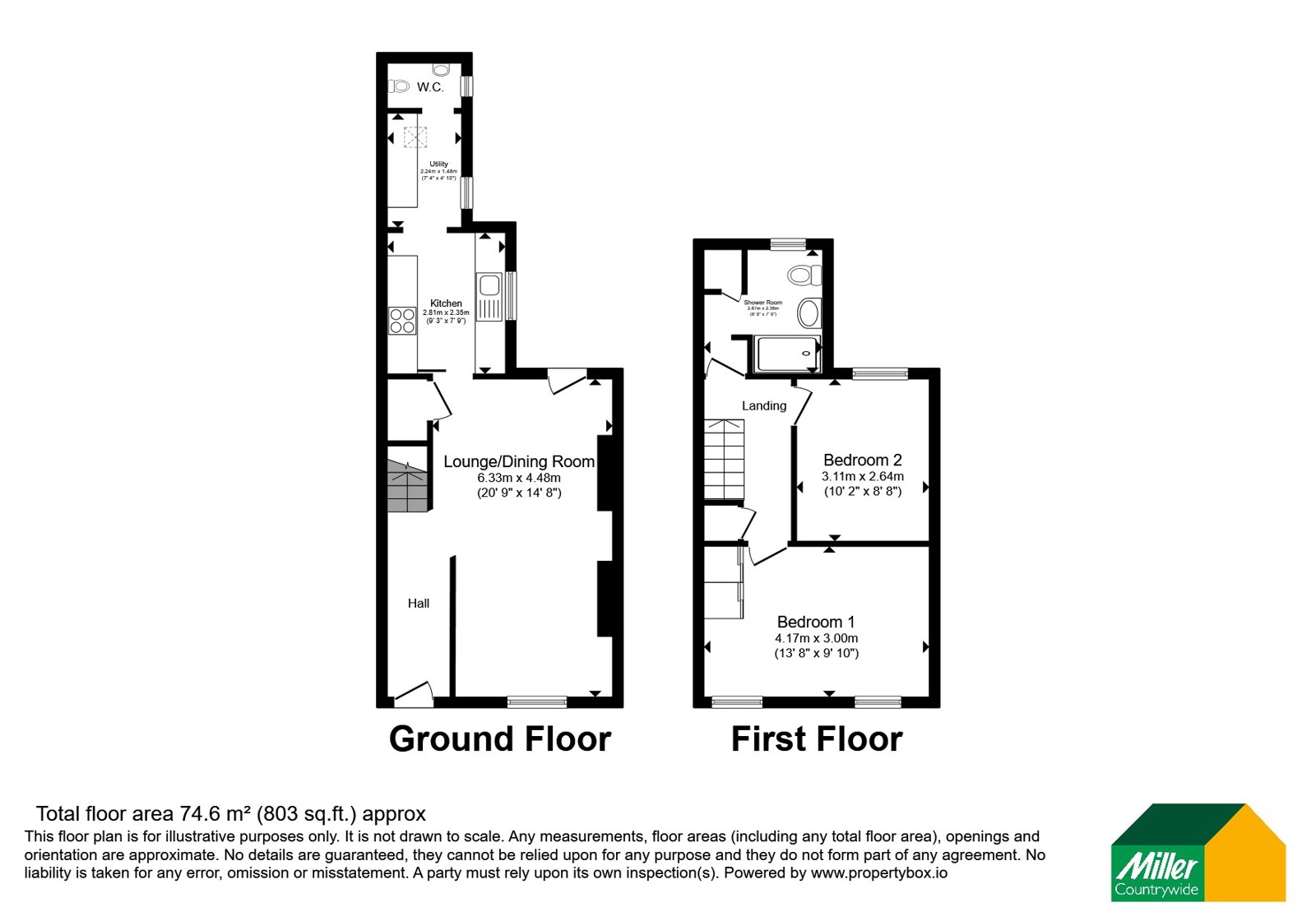 20, Nevada Street, Penzance floorplan