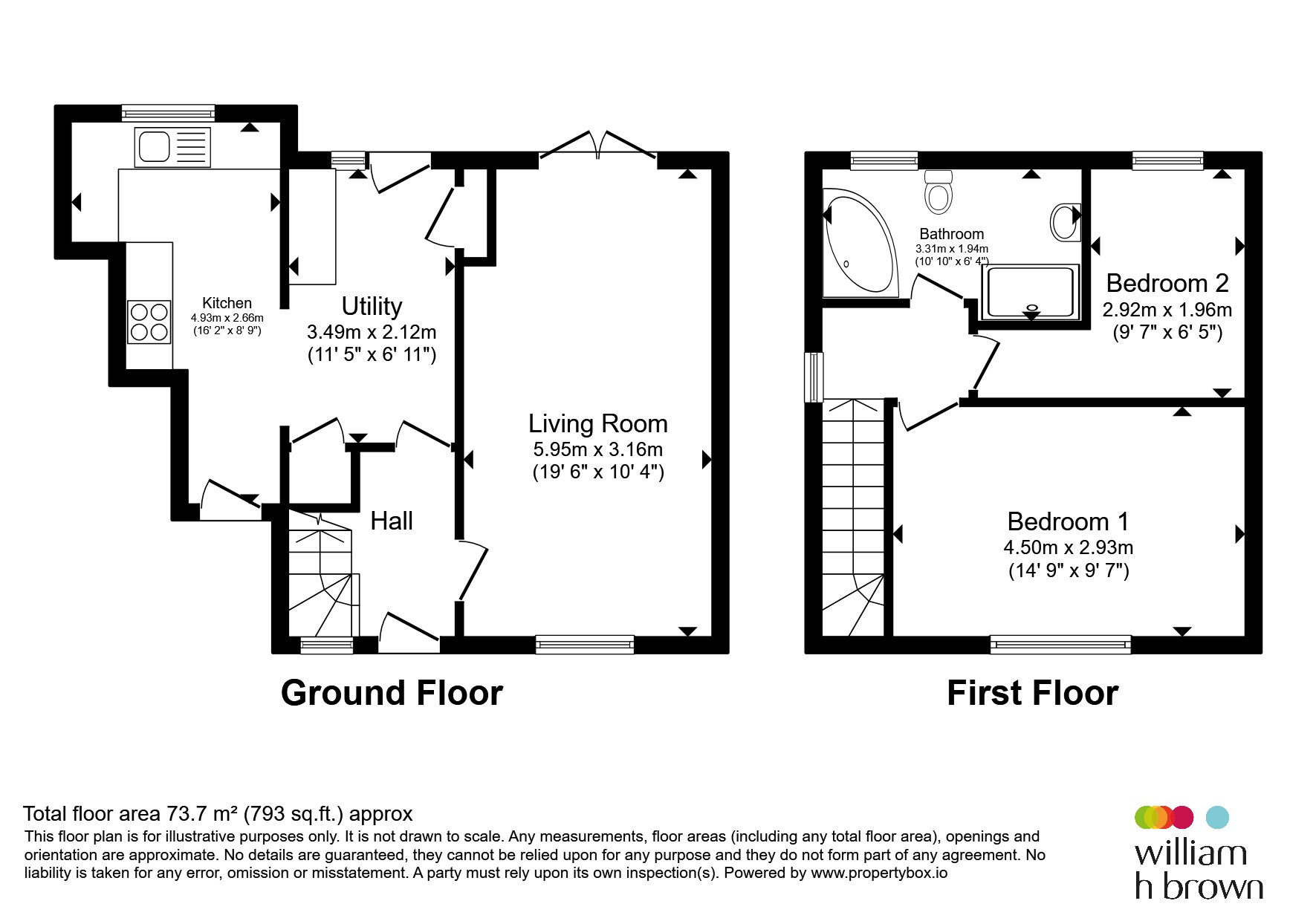 81, Warwick Road, Doncaster floorplan