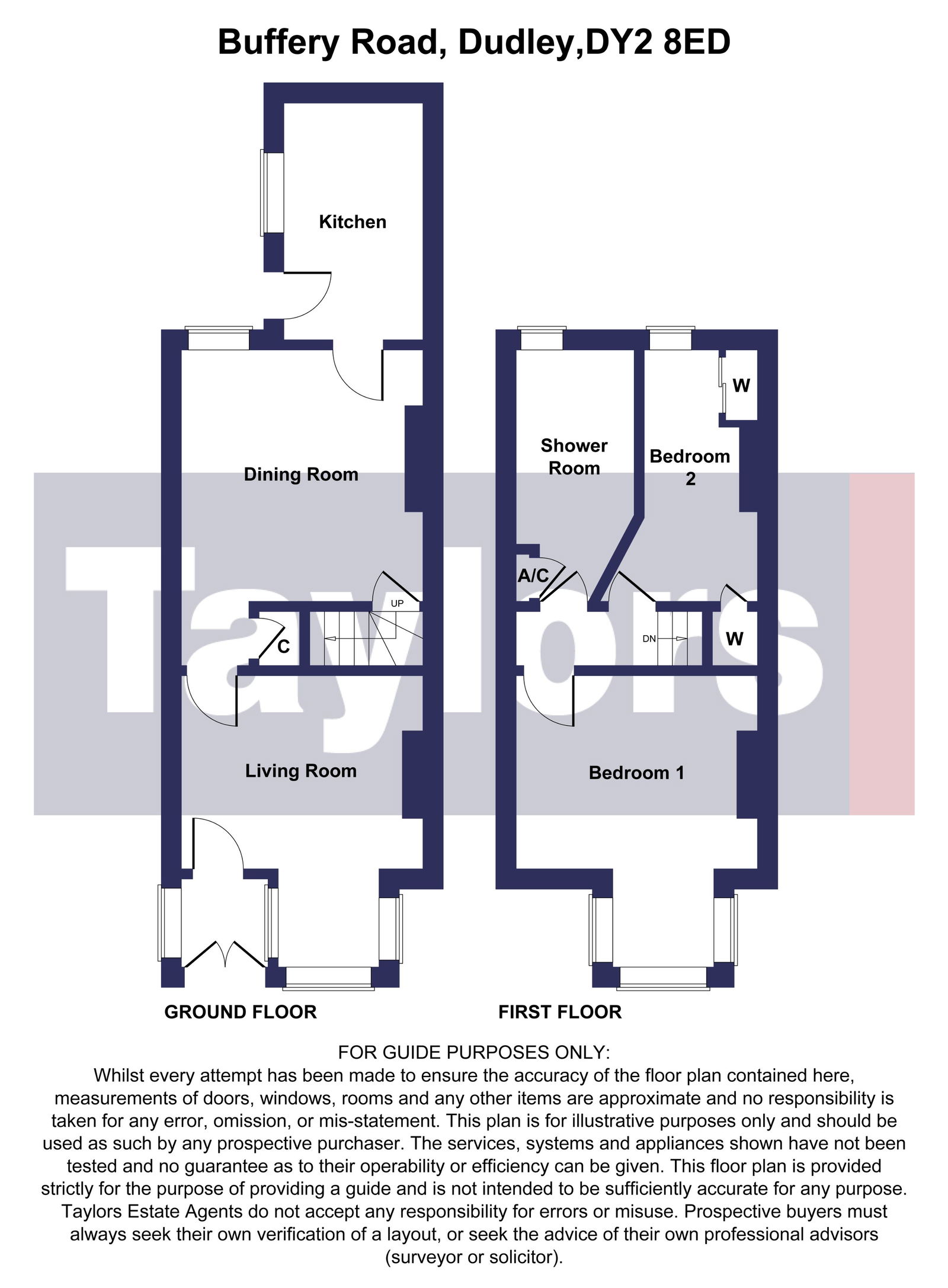 44, Buffery Road, Dudley floorplan