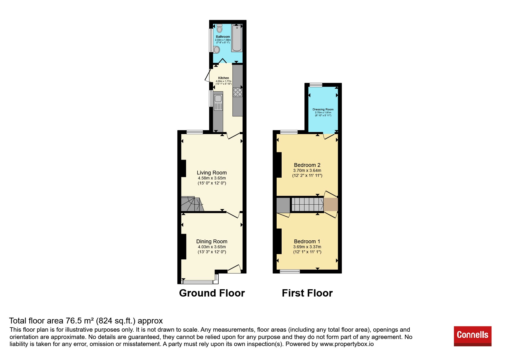16, Albert Road, Birmingham floorplan