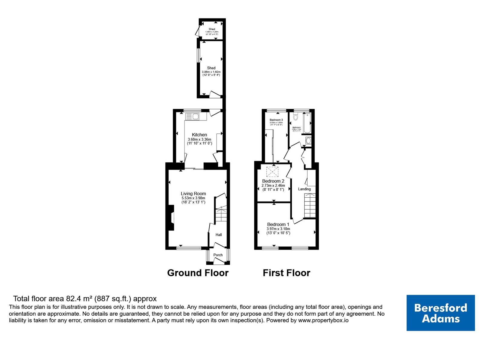 2 Bryn Fedwen,, Station Road, Gwynedd floorplan