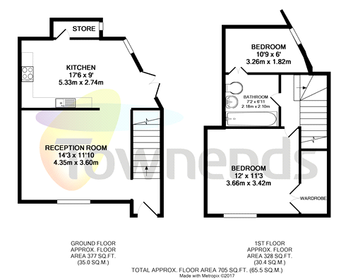 2 Bedrooms  to rent in Rusham Road, Egham, Surrey TW20