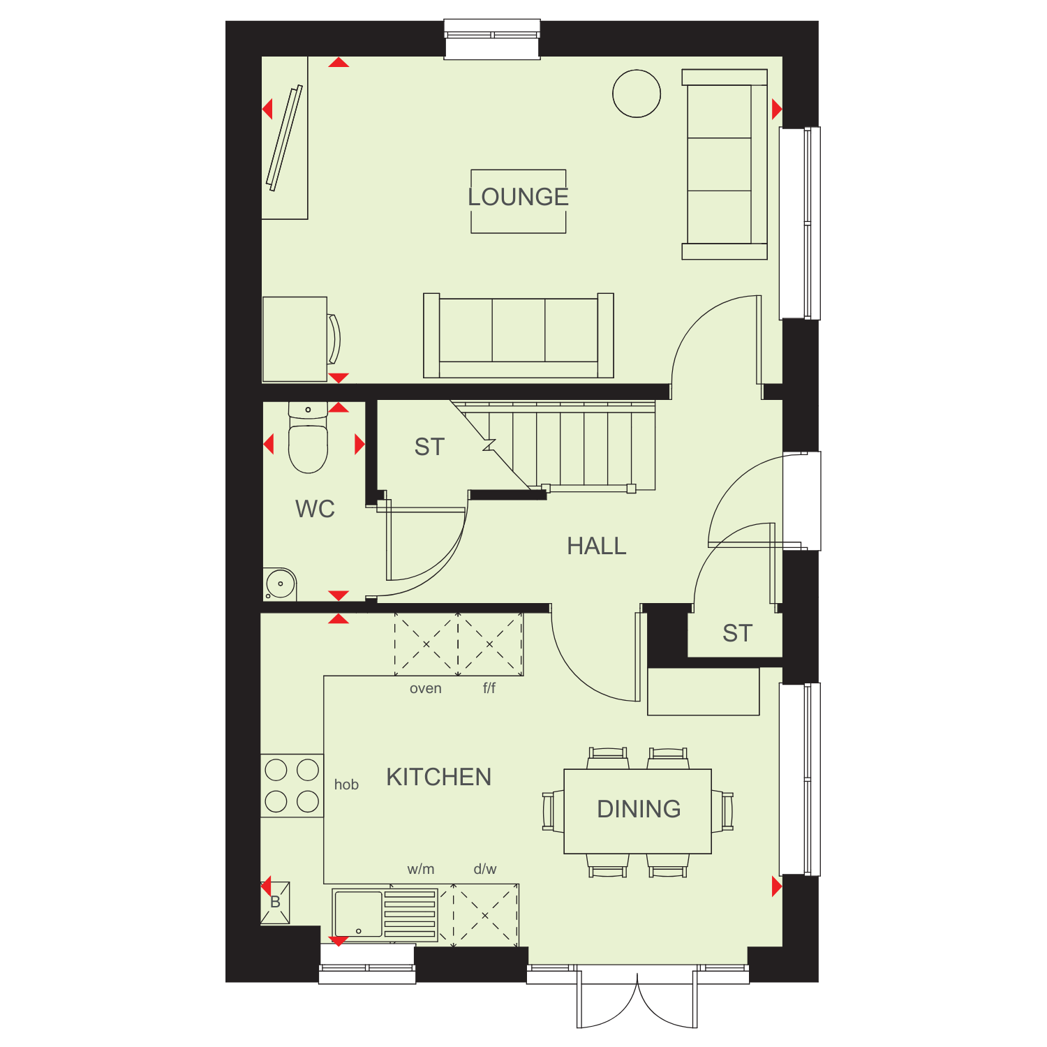 H8813378, Waterhouse Way, Hampton, Peterborough floorplan