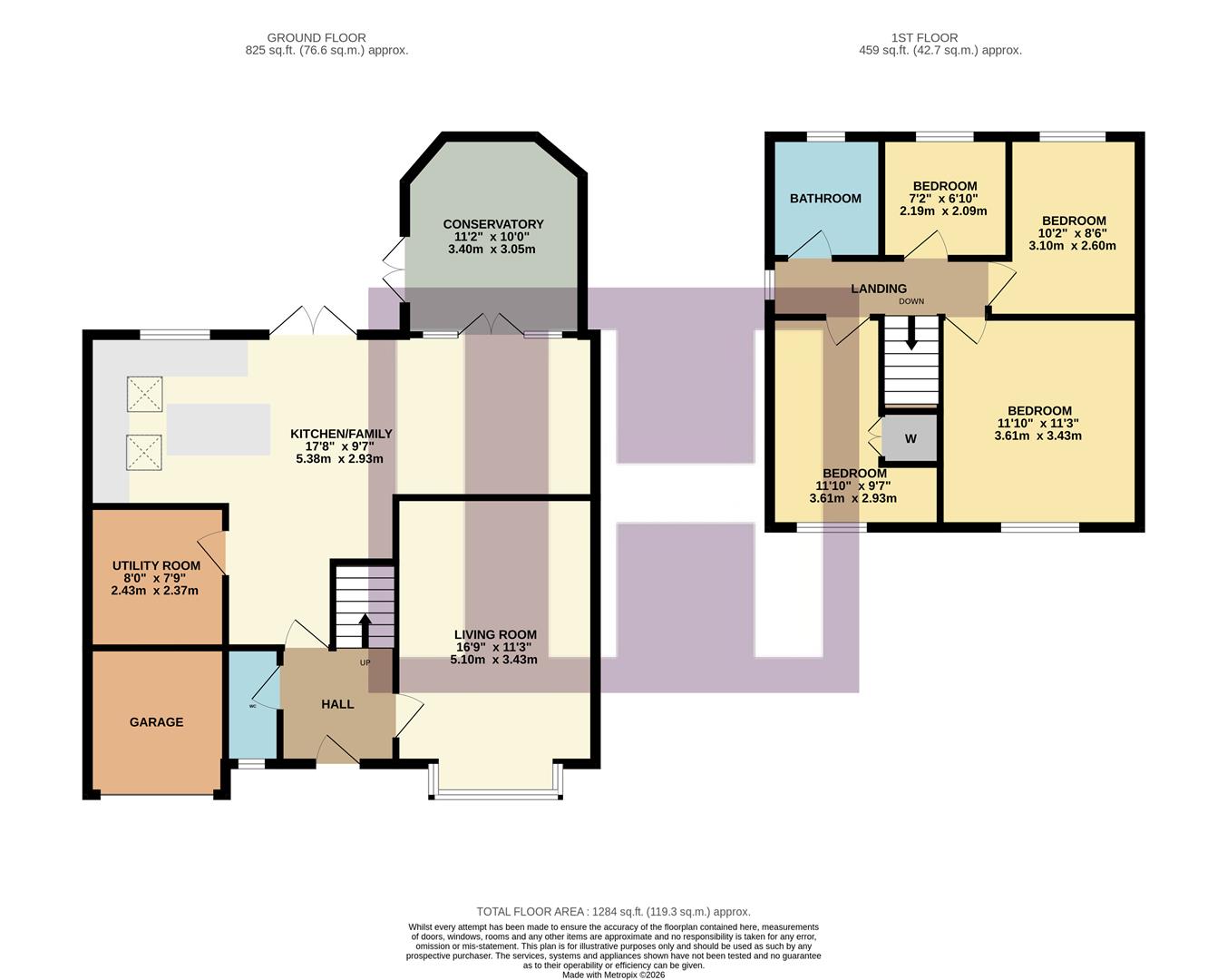 5, Campion Close, Stockton-On-Tees floorplan