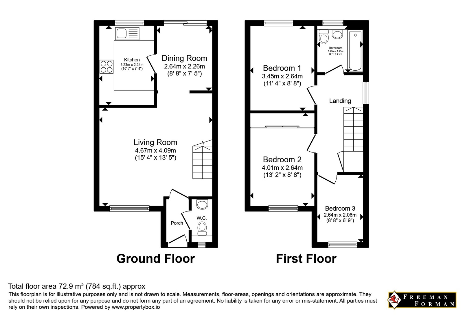 10, Mulberry Close, Kent floorplan
