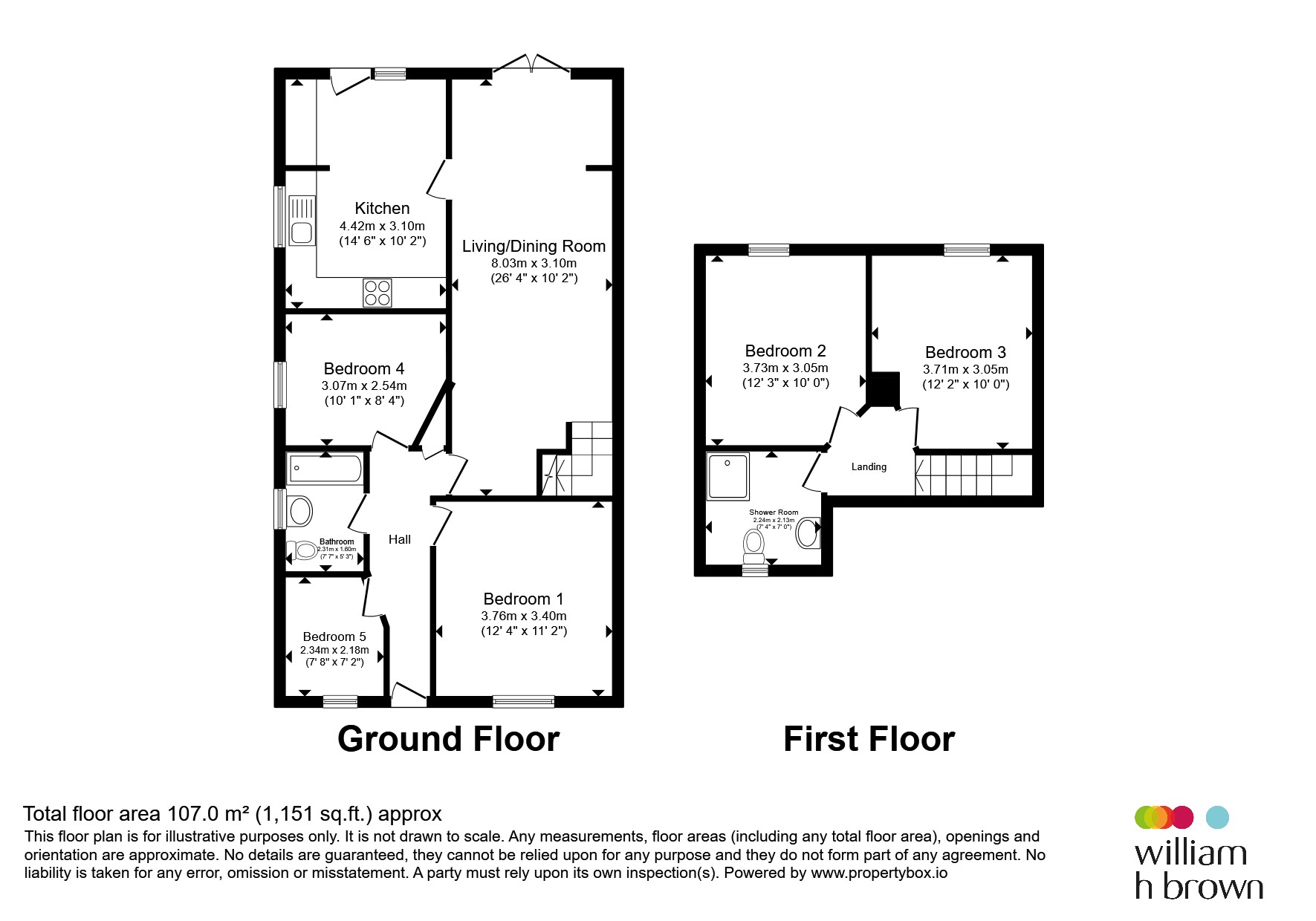 149, Woodland Road, Norwich floorplan