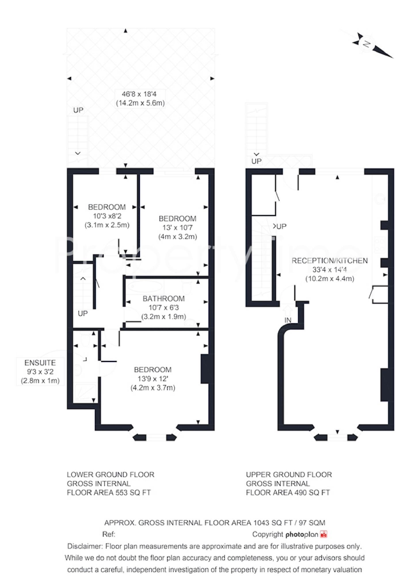 3 Bedrooms Flat for sale in Hasleville Road, Archway, London N19