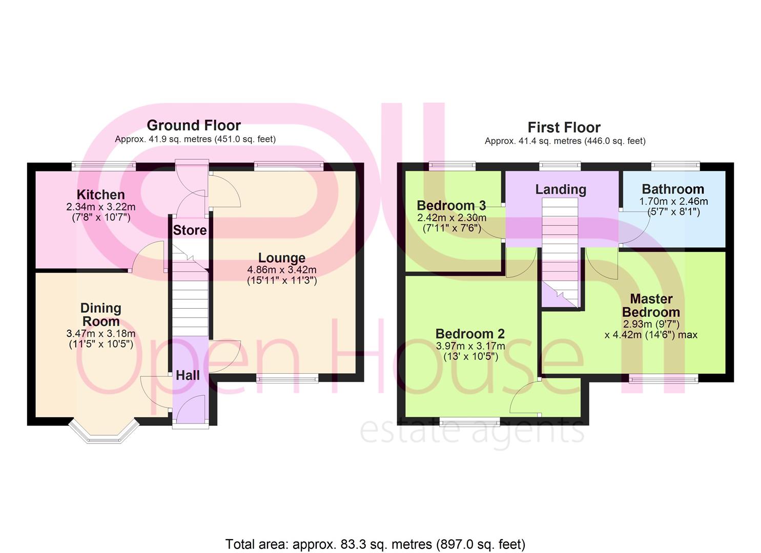 33, Raikes Road, Bolton floorplan