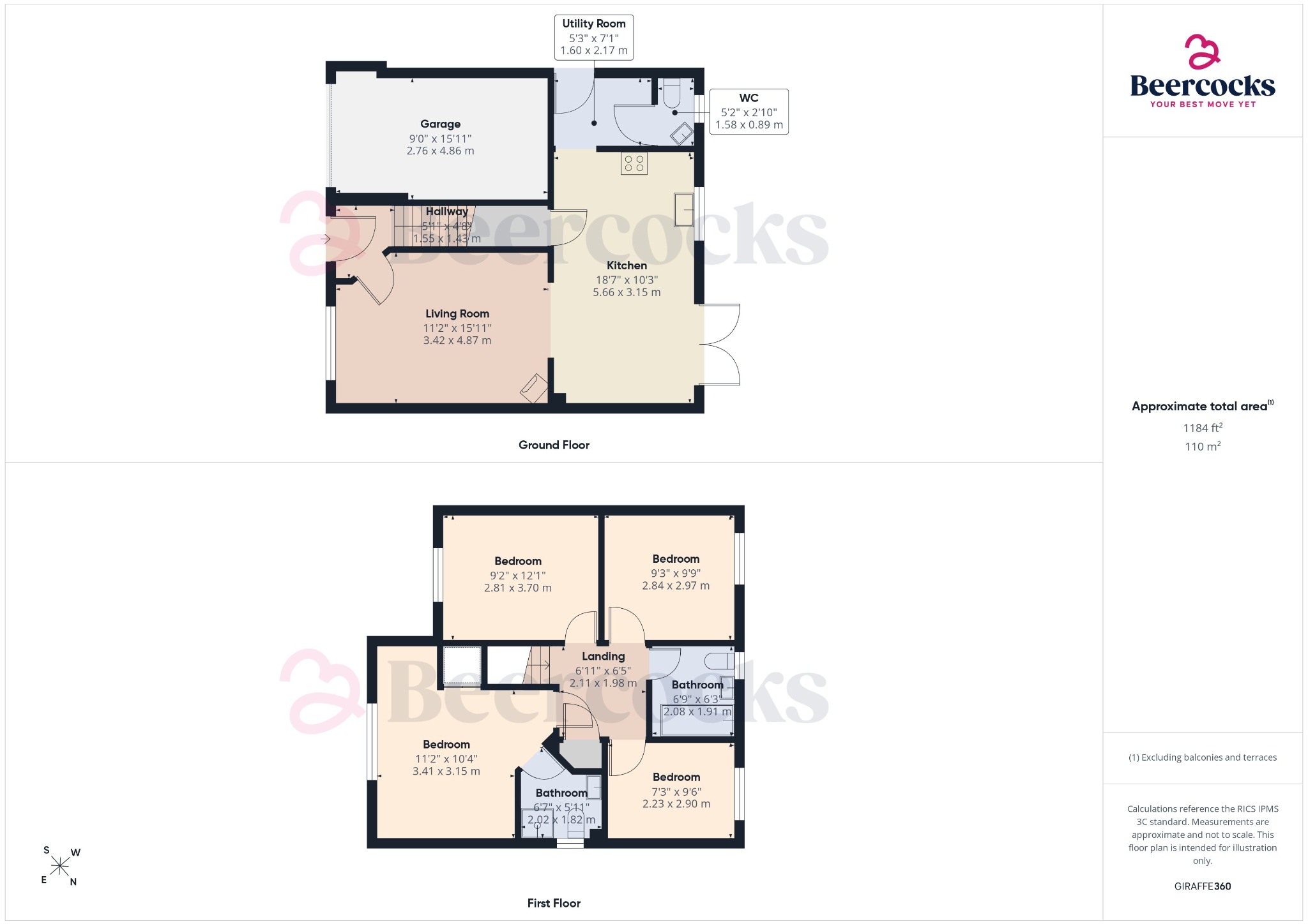 42 Chartwell Gardens, Kingswood, East Riding of Yorkshire floorplan