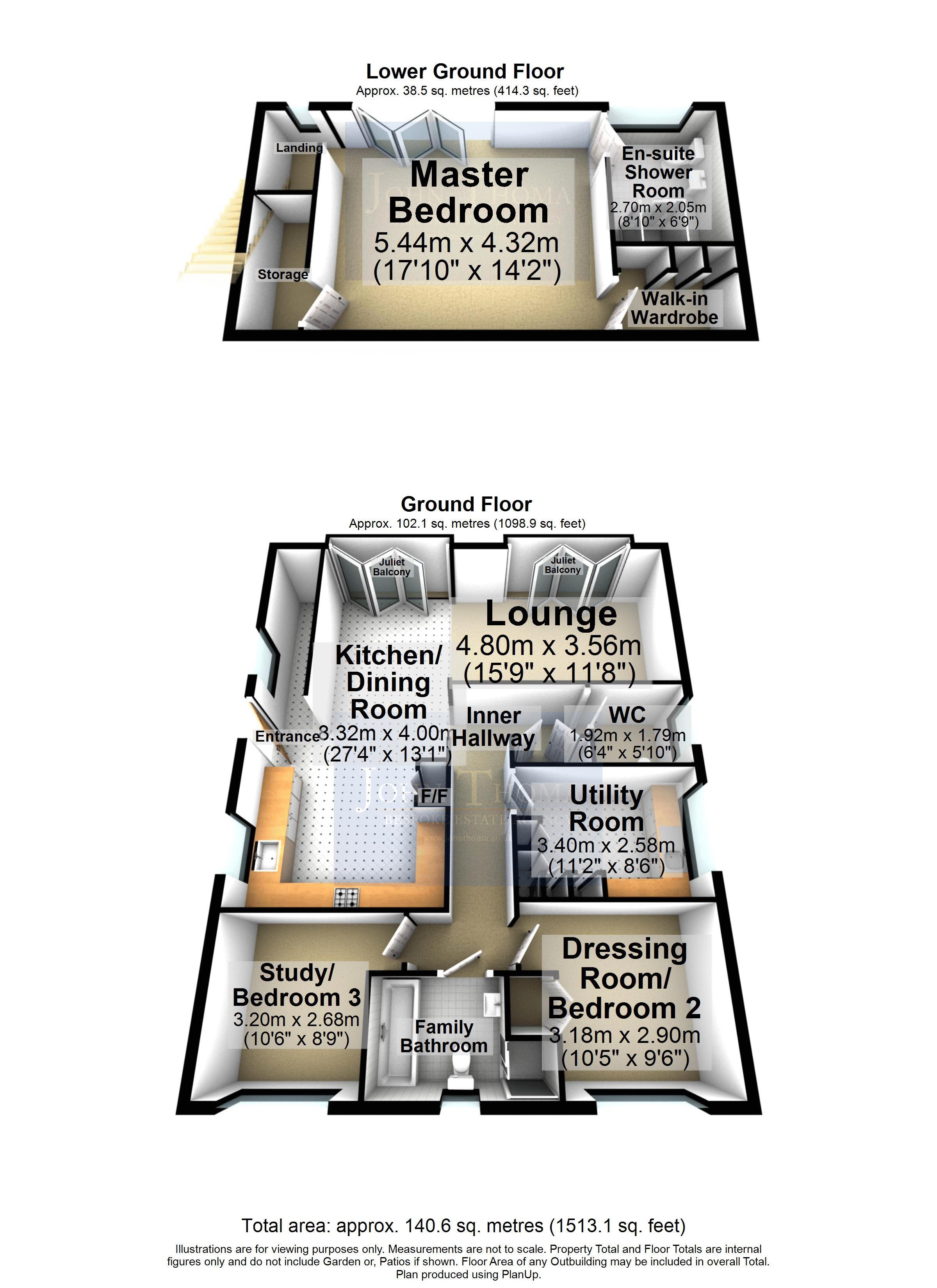 10, Ashfields, Loughton floorplan