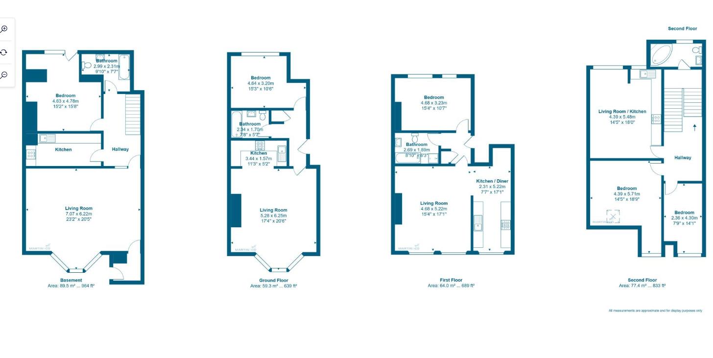 Flat 1, 22, St. Bedes Terrace, Sunderland floorplan