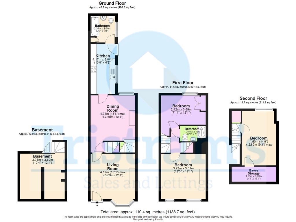 30, Broomhill Road, Nottingham floorplan