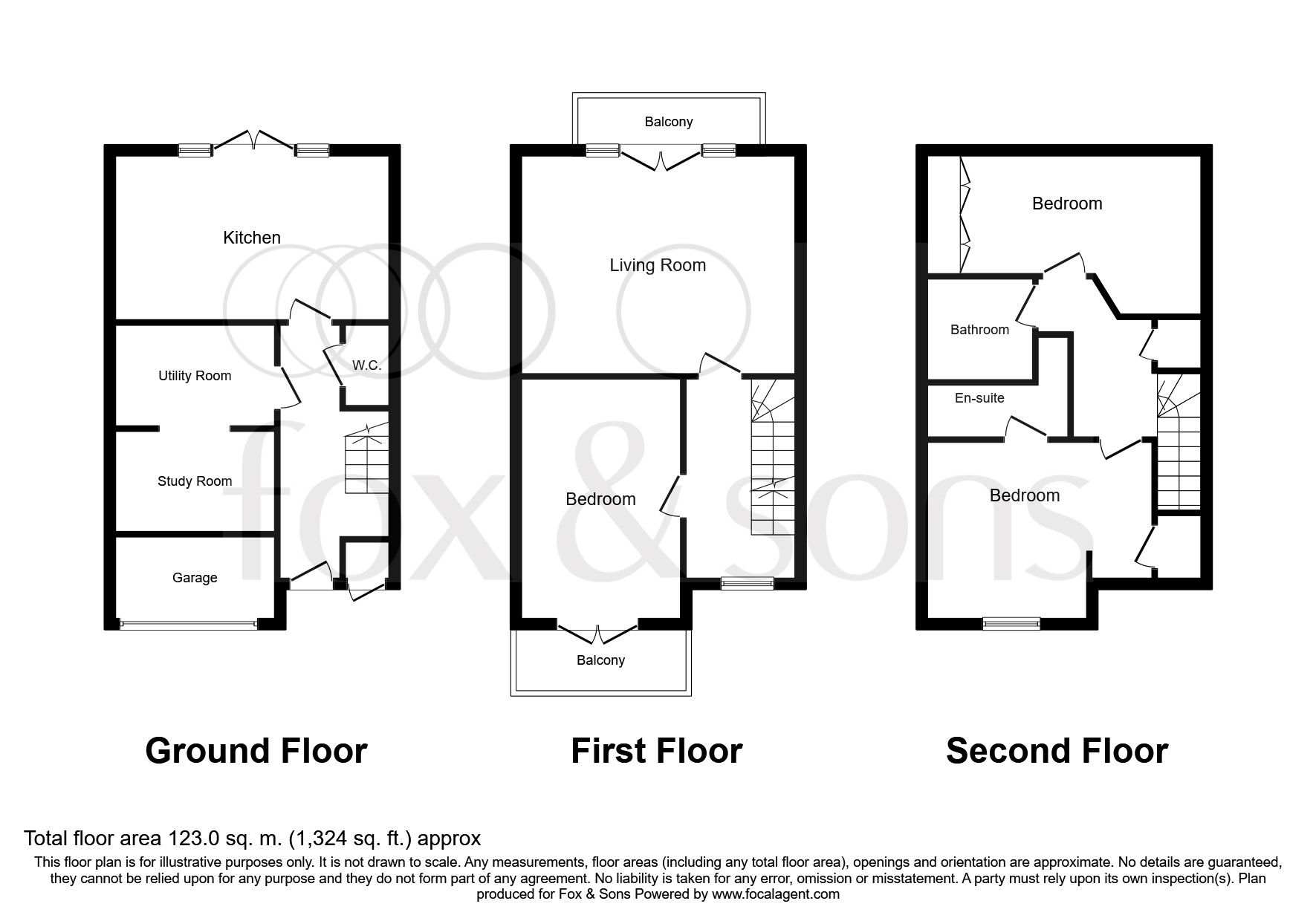 3 Bedrooms Town house for sale in Madeira Way, Eastbourne BN23