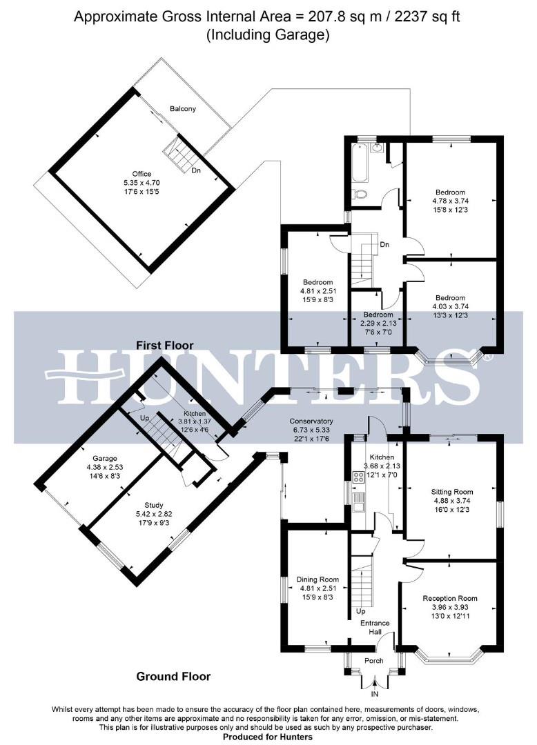 Newman Road, Hayes, UB3 3AL floorplan