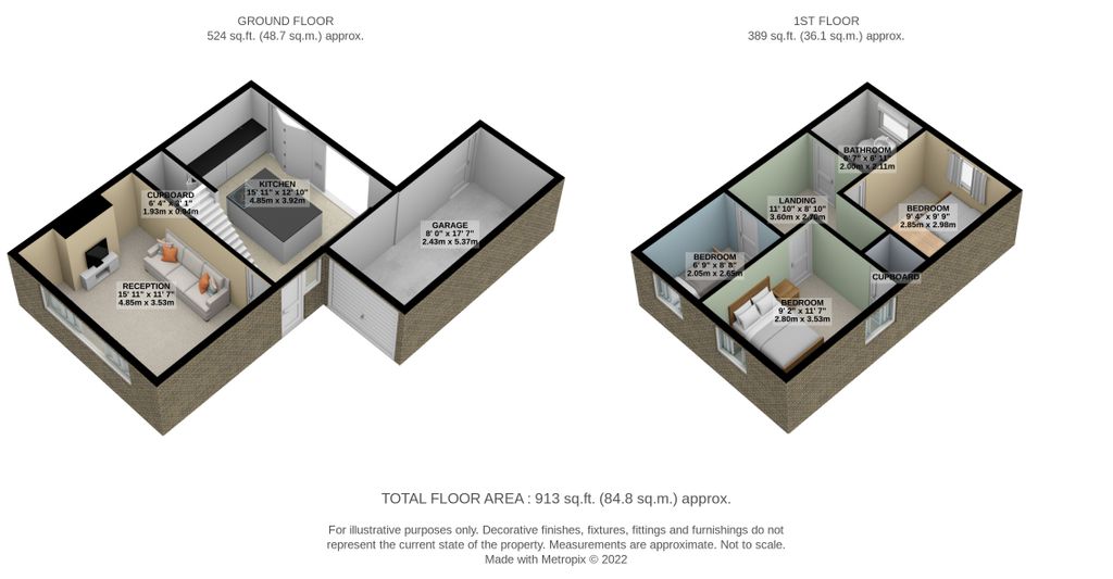 Denman Drive, Ashford TW15, 3 bedroom semidetached house for sale