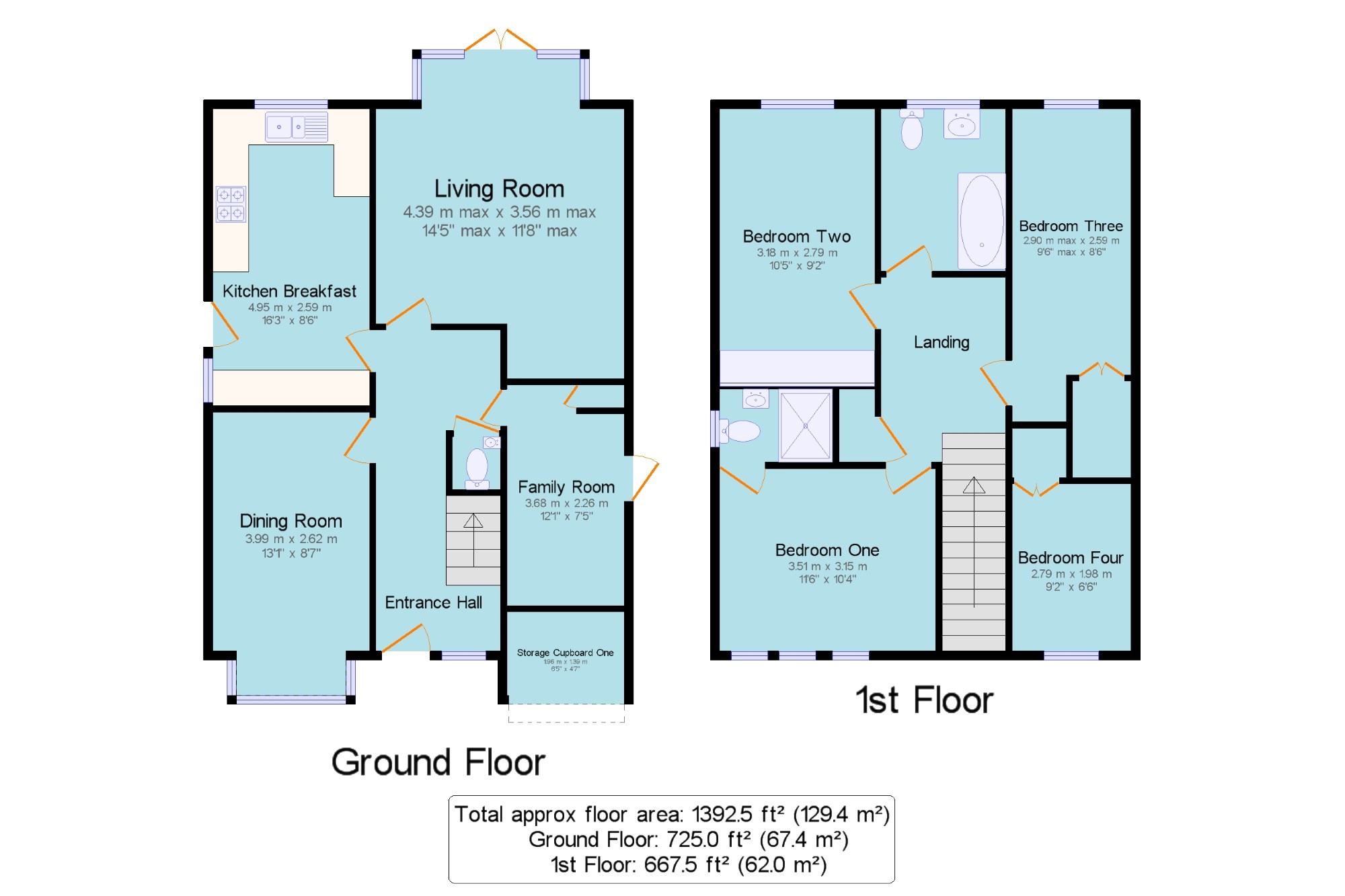 4 Bedrooms Detached house for sale in Toronto Drive, Smallfield, Horley, Surrey RH6