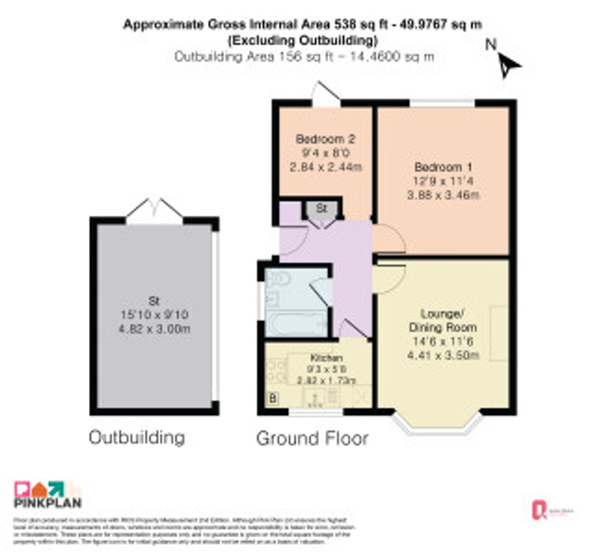 25 Ryebridge Close, Leatherhead floorplan