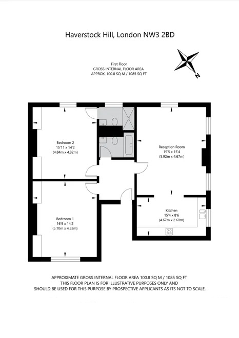 Haverstock Hill, London floorplan