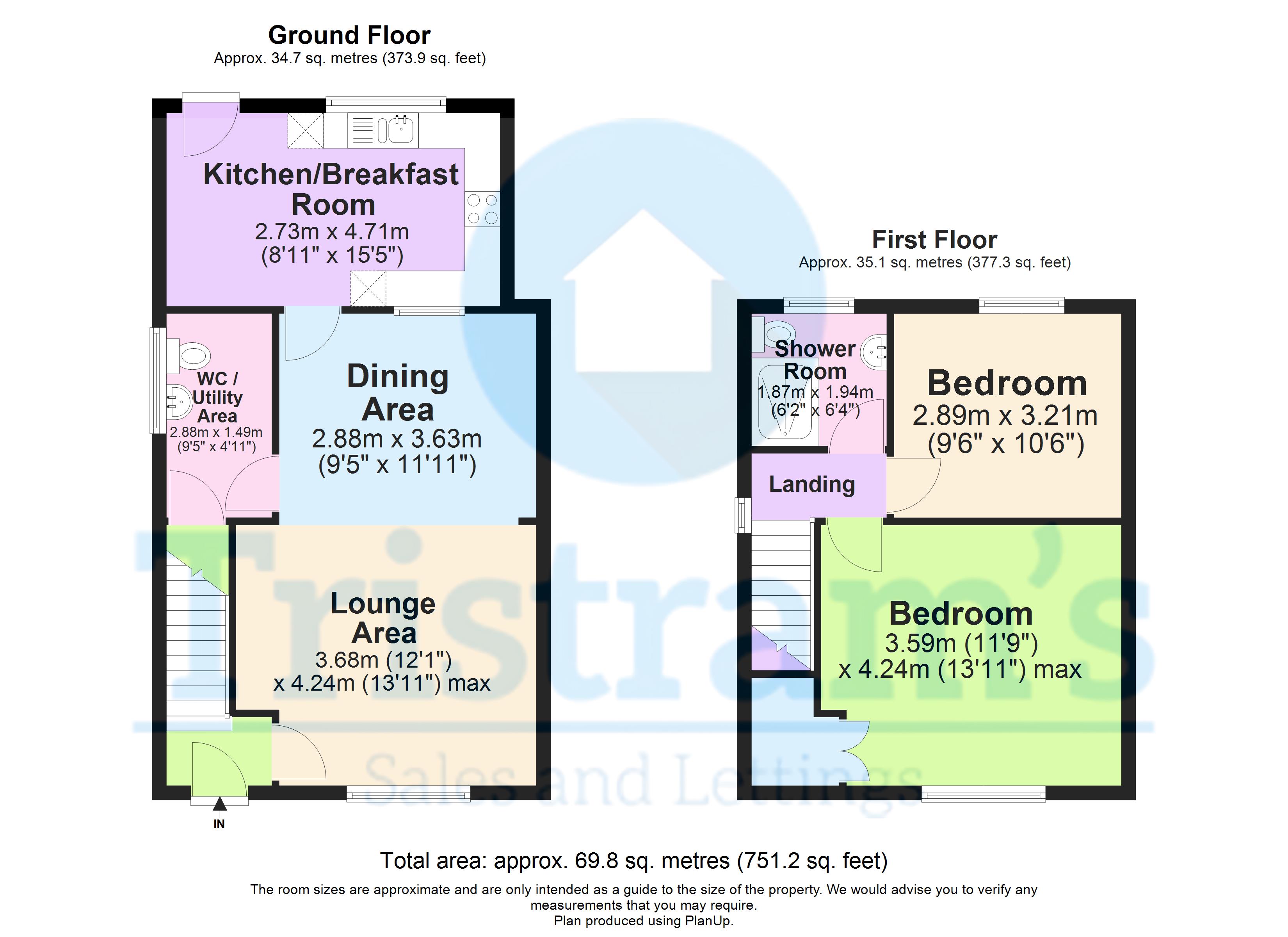 539, Nottingham Road, Nottingham floorplan