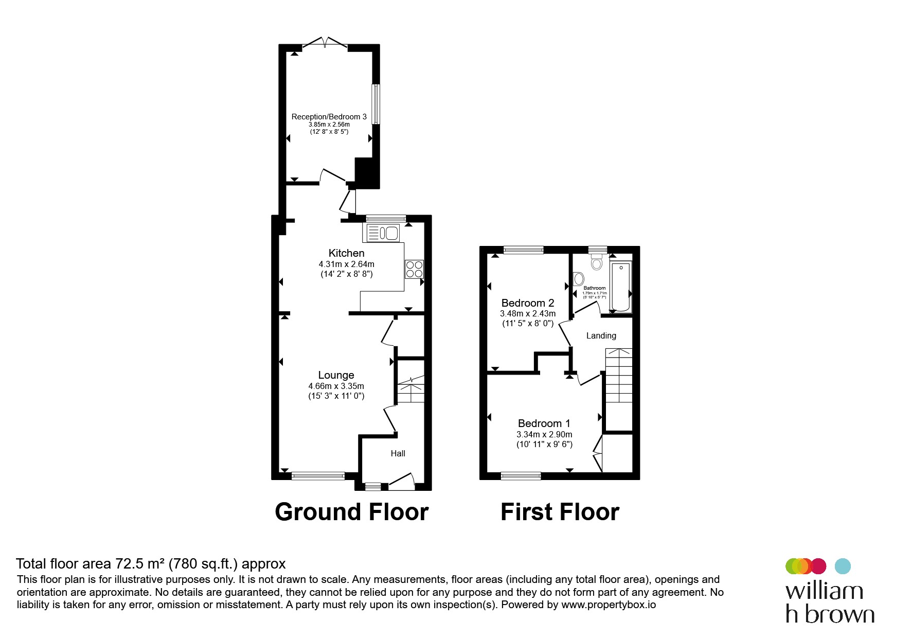 4, Cooper Road, Sheringham floorplan