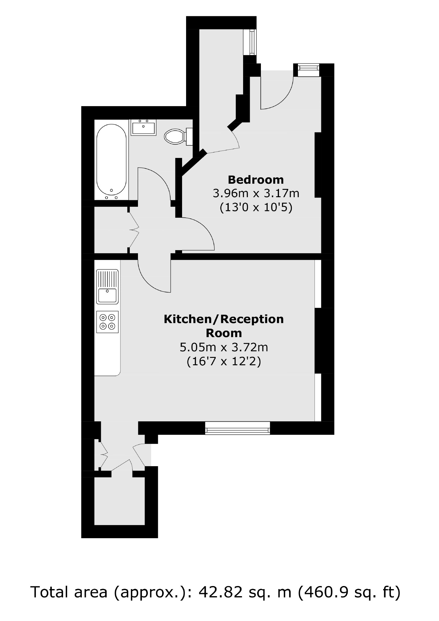 11A, Warneford Street, London floorplan