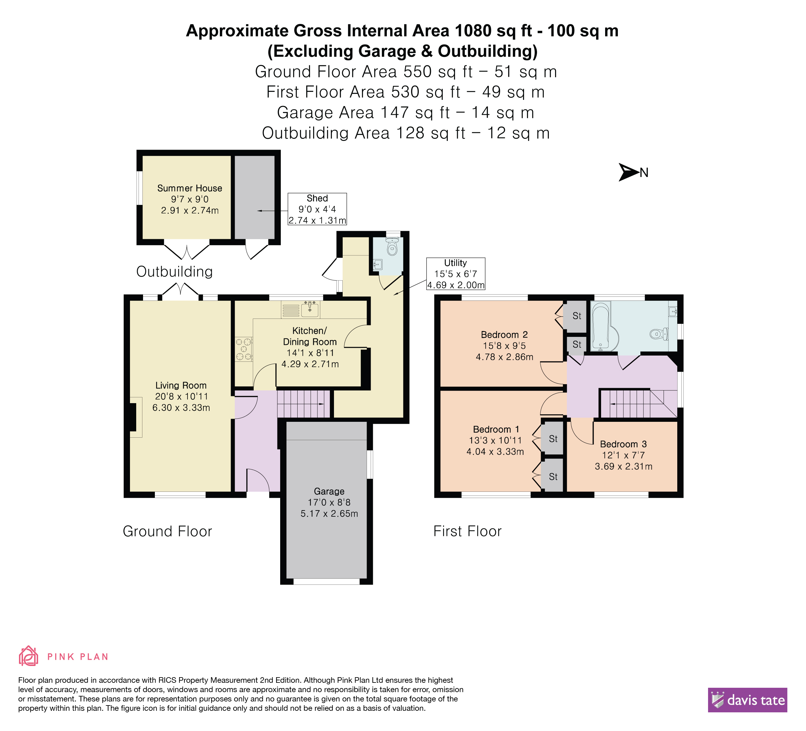 33, Hawthorn Crescent, Wantage floorplan