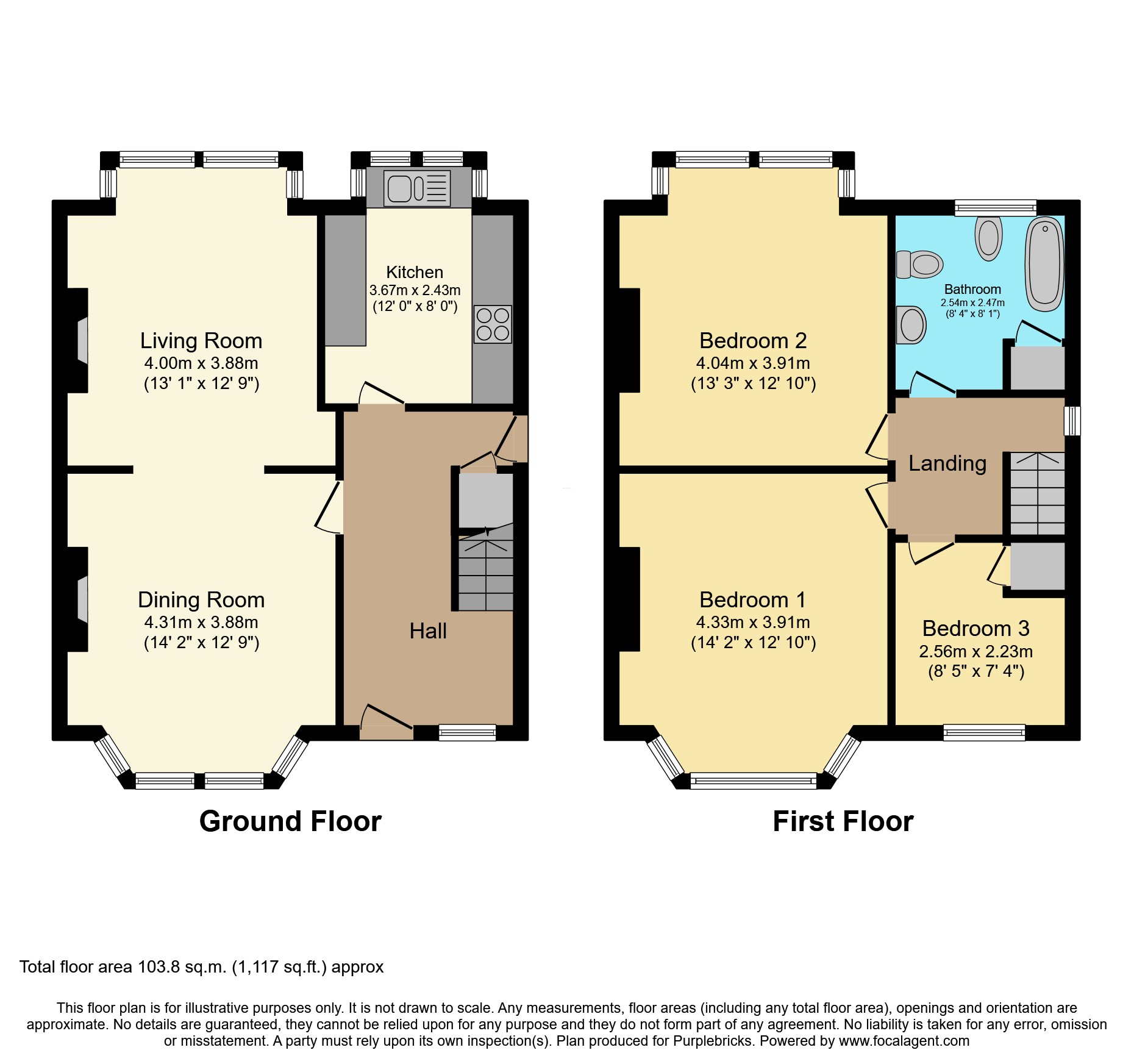 38, Bolton Road, Bolton floorplan